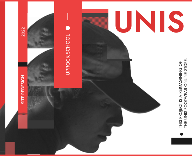 Unis Footwear — E-commerce Redesign Concept — Интерфейсы, Брендинг на Dprofile