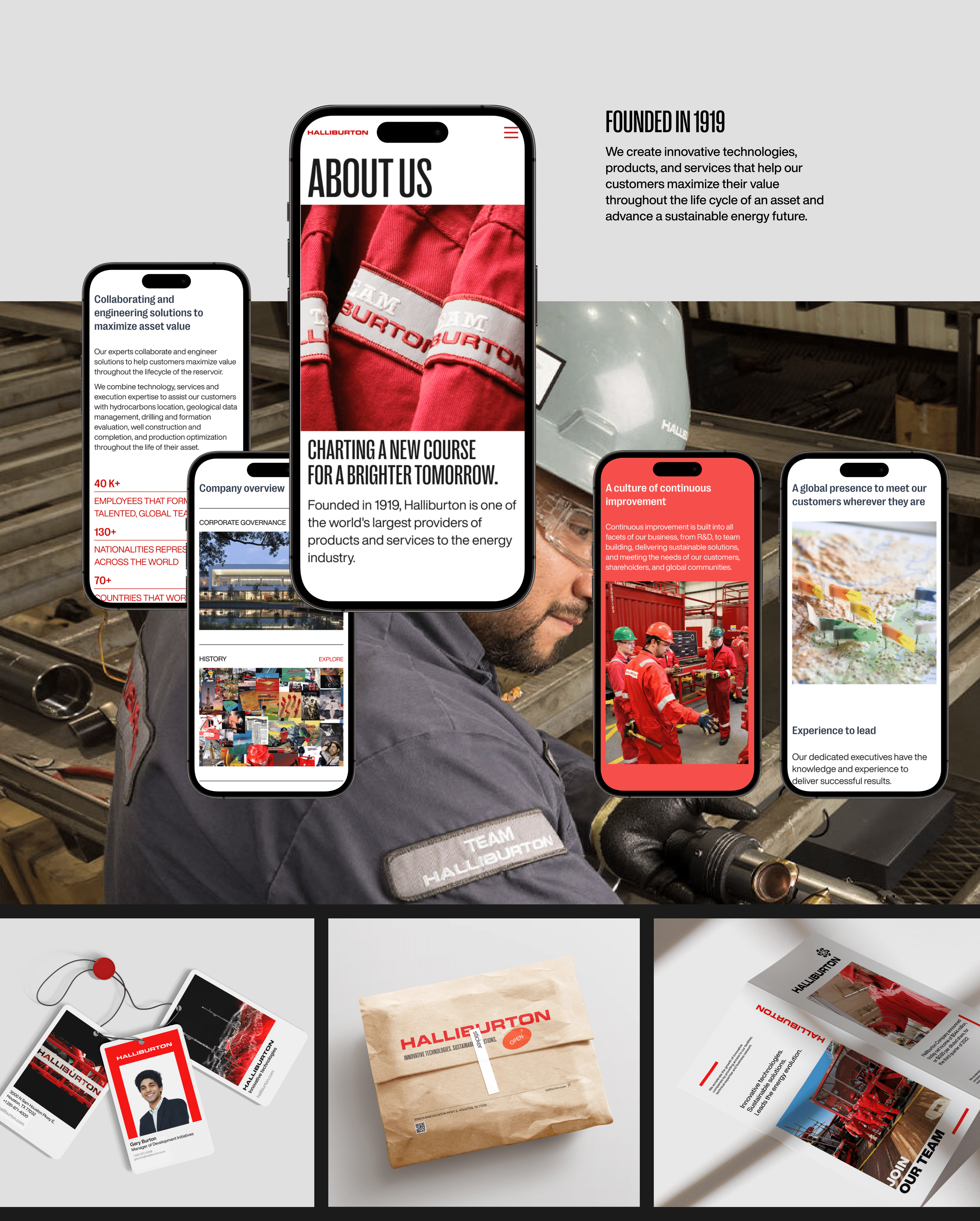 Halliburton — Corporate website — Изображение №5 — Интерфейсы, Графика на Dprofile