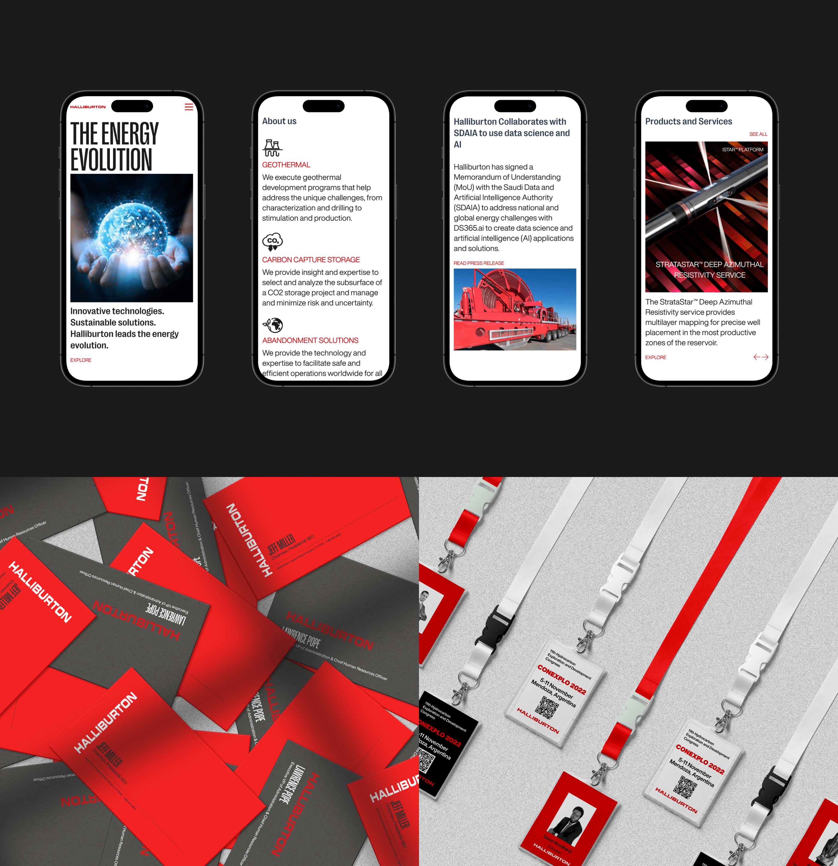 Halliburton — Corporate website — Изображение №3 — Интерфейсы, Графика на Dprofile