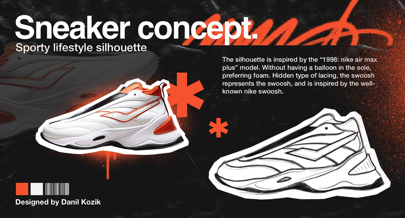 Концепты дизайна кроссовок — Изображение №6 — Интерфейсы, Брендинг на Dprofile