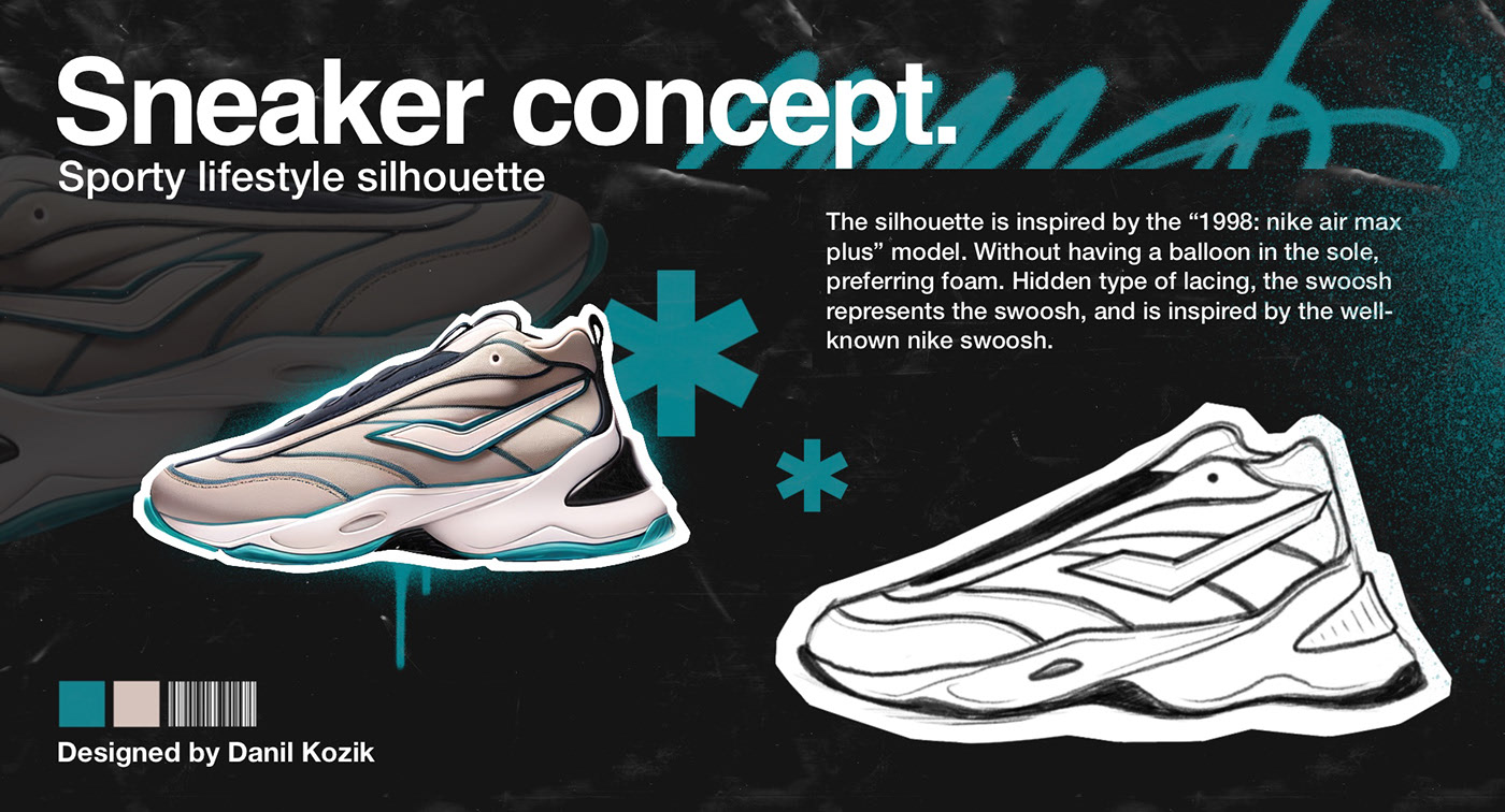 Концепты дизайна кроссовок — Изображение №7 — Интерфейсы, Брендинг на Dprofile