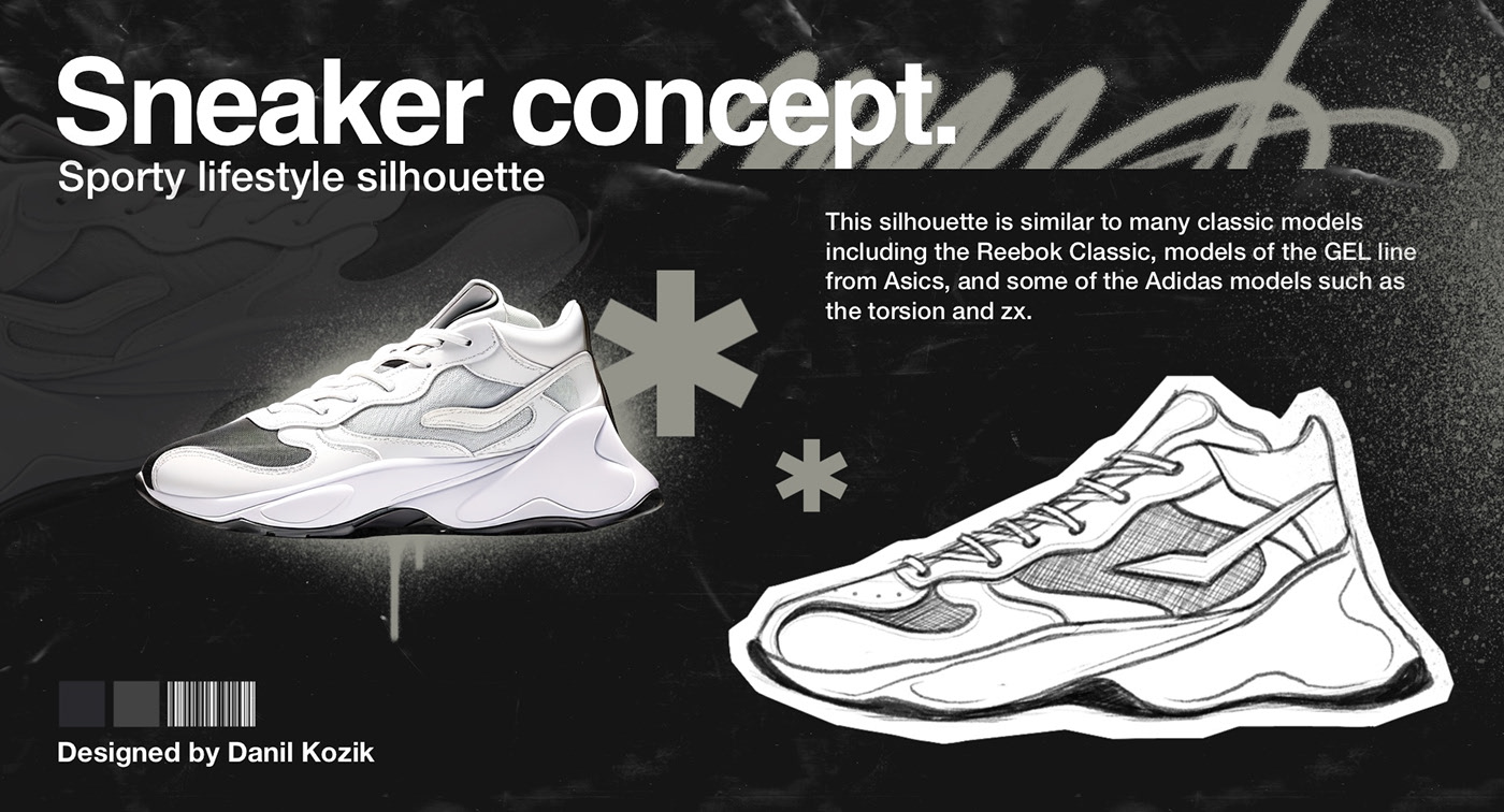 Концепты дизайна кроссовок — Изображение №4 — Интерфейсы, Брендинг на Dprofile