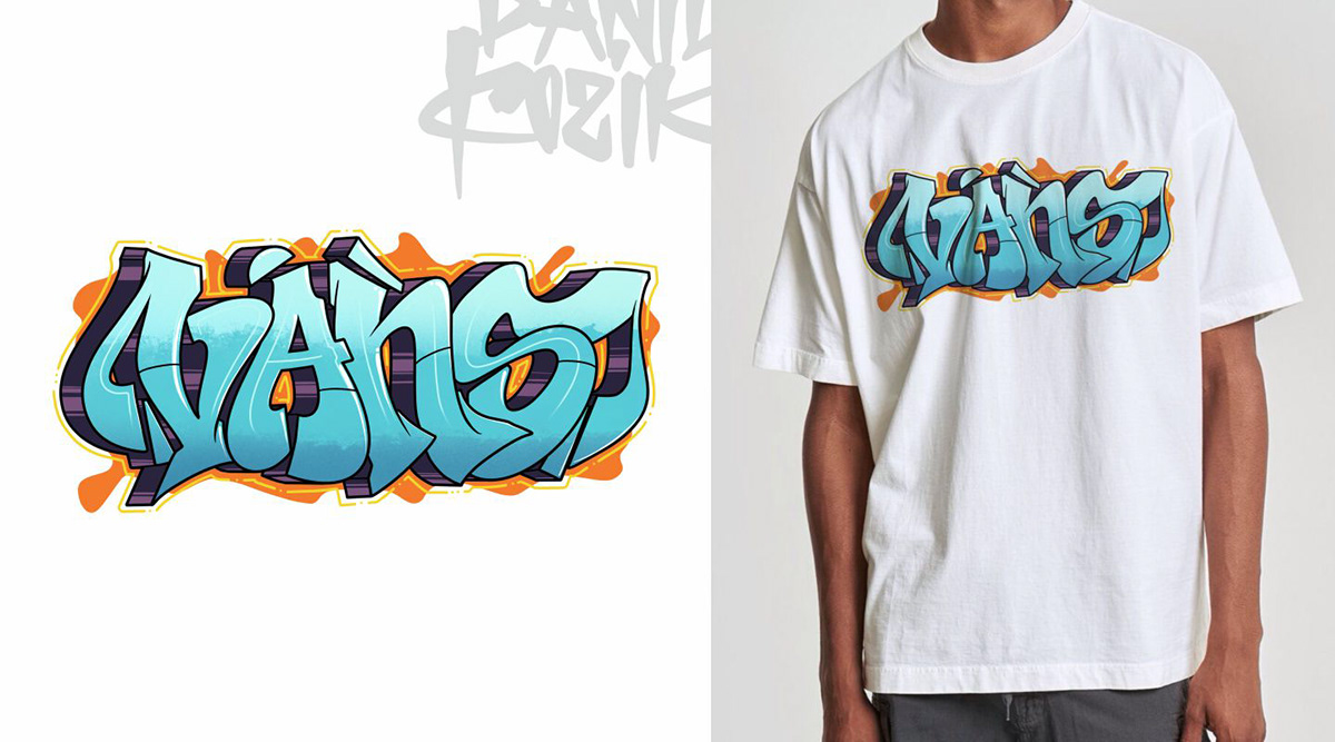 Vans graffiti prints — Изображение №5 — Брендинг, Иллюстрация на Dprofile