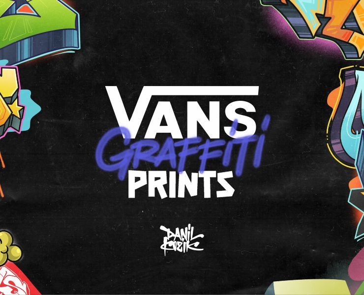 Vans graffiti prints — Брендинг, Иллюстрация на Dprofile