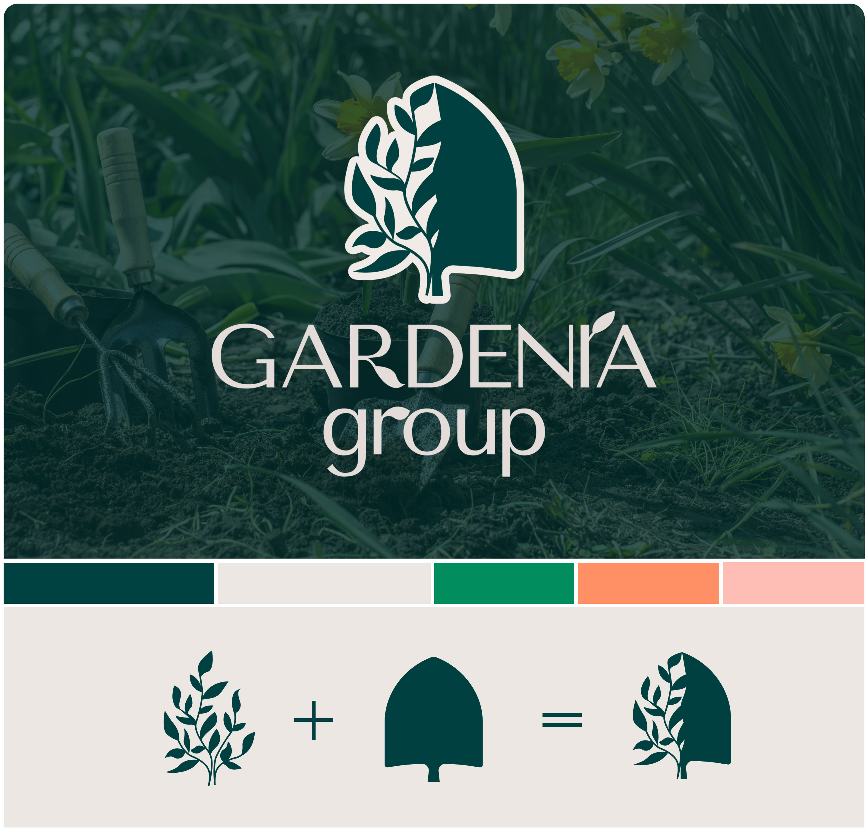 GARDENIA GROUP | LOGO AND IDENTITY — Изображение №1 — Брендинг на Dprofile