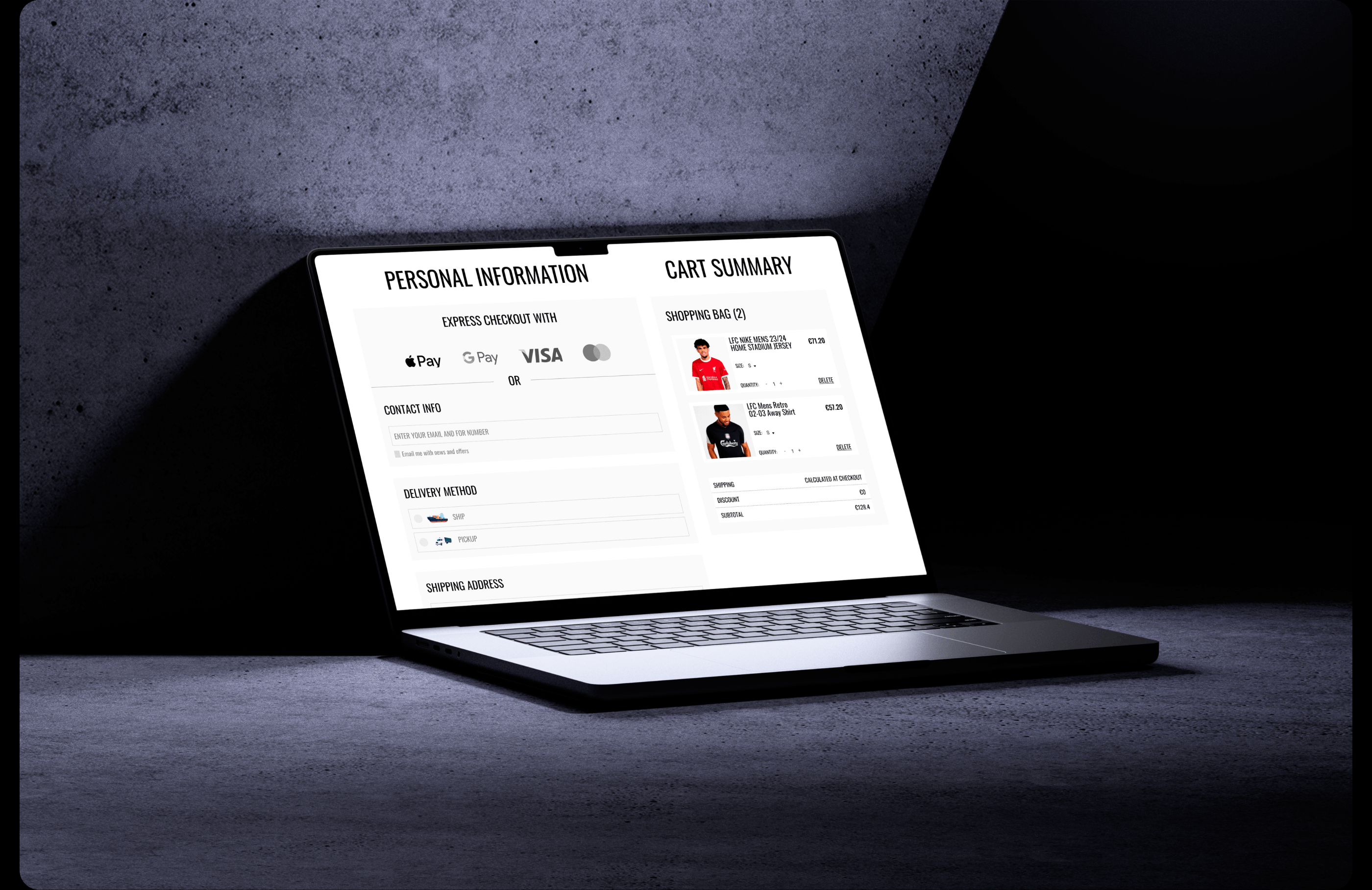 Liverpool FC Store — Изображение №11 — Интерфейсы, Брендинг на Dprofile