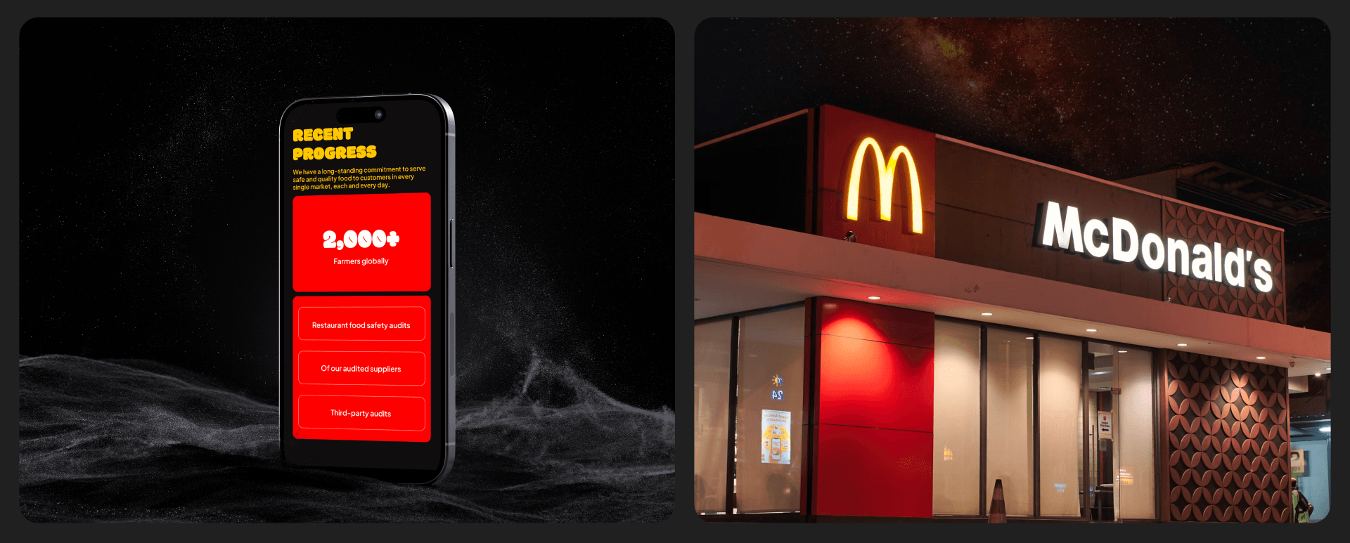 McDonald’s | Corporate site redesign | UI/UX Design — Изображение №7 — Интерфейсы, Брендинг на Dprofile