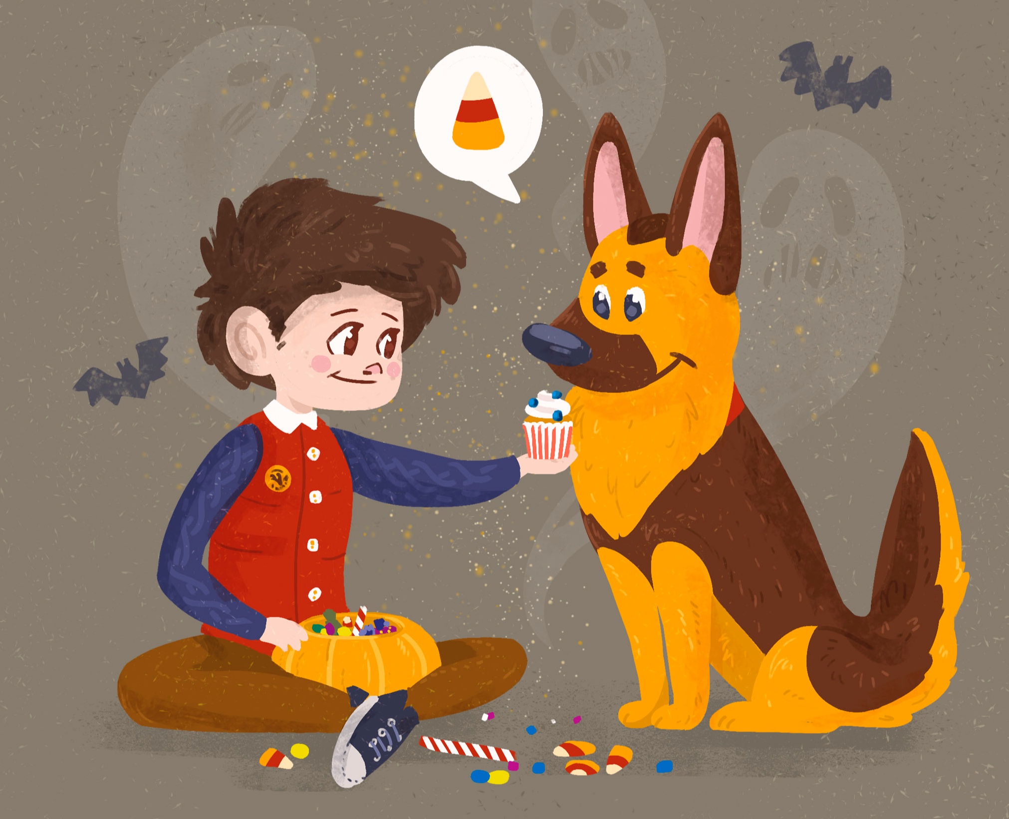 Spooky season — Иллюстрация на Dprofile