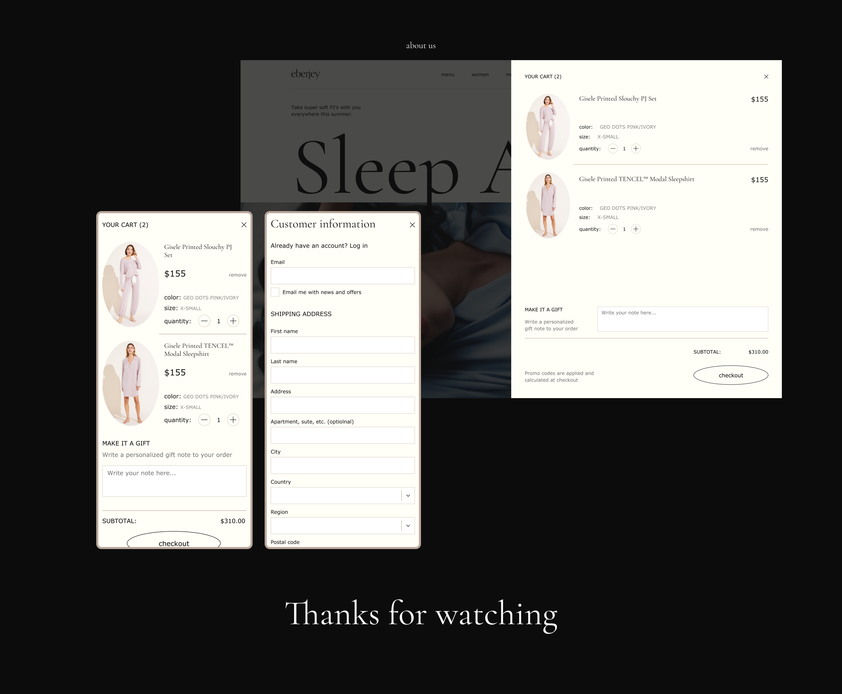 Eberjey — Re-Design | E-Commerce — Изображение №10 — Интерфейсы на Dprofile