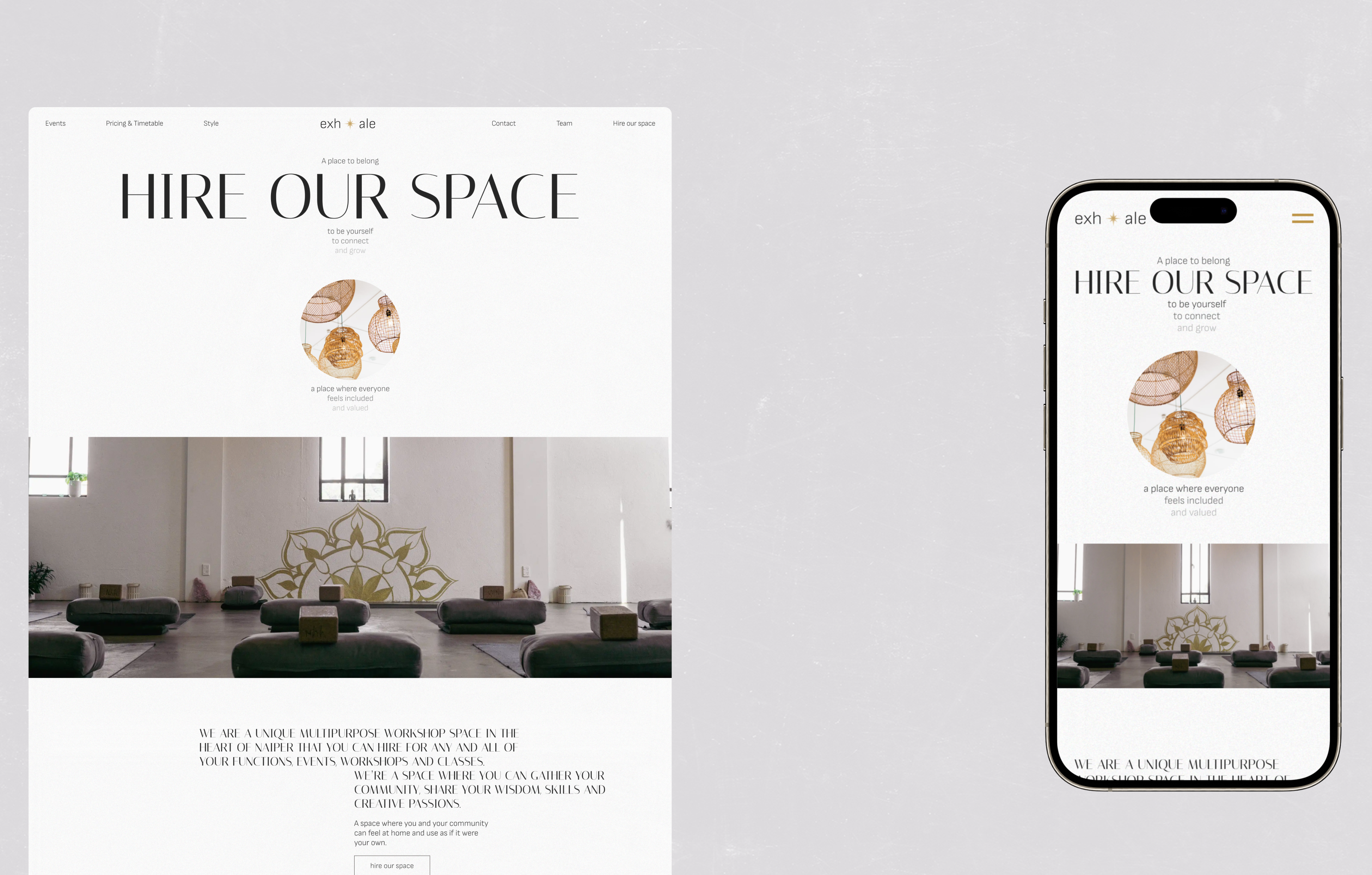 Yoga & Workshop space — Изображение №14 — Интерфейсы на Dprofile