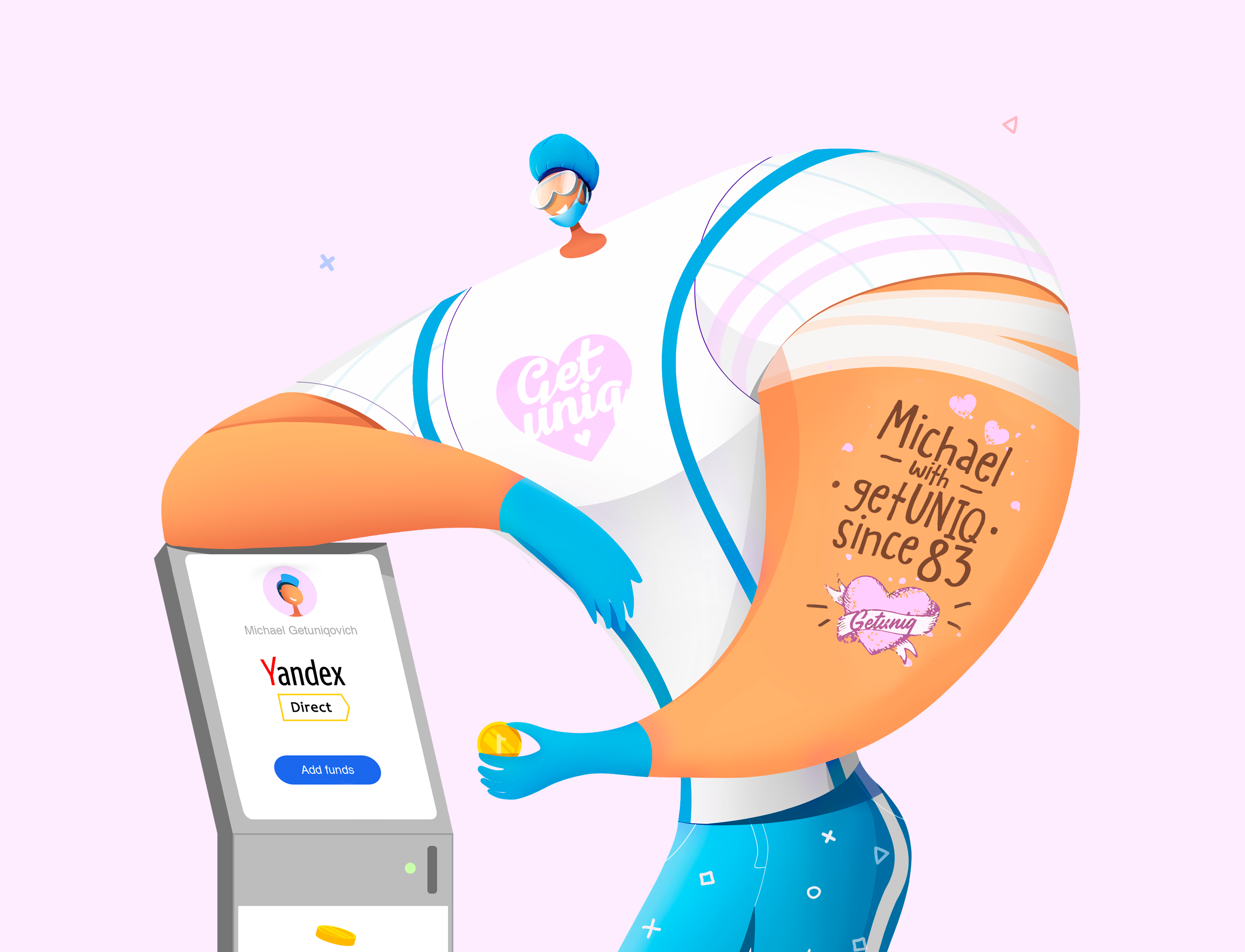getUNIQ Illustration — Изображение №5 — Брендинг, Иллюстрация на Dprofile
