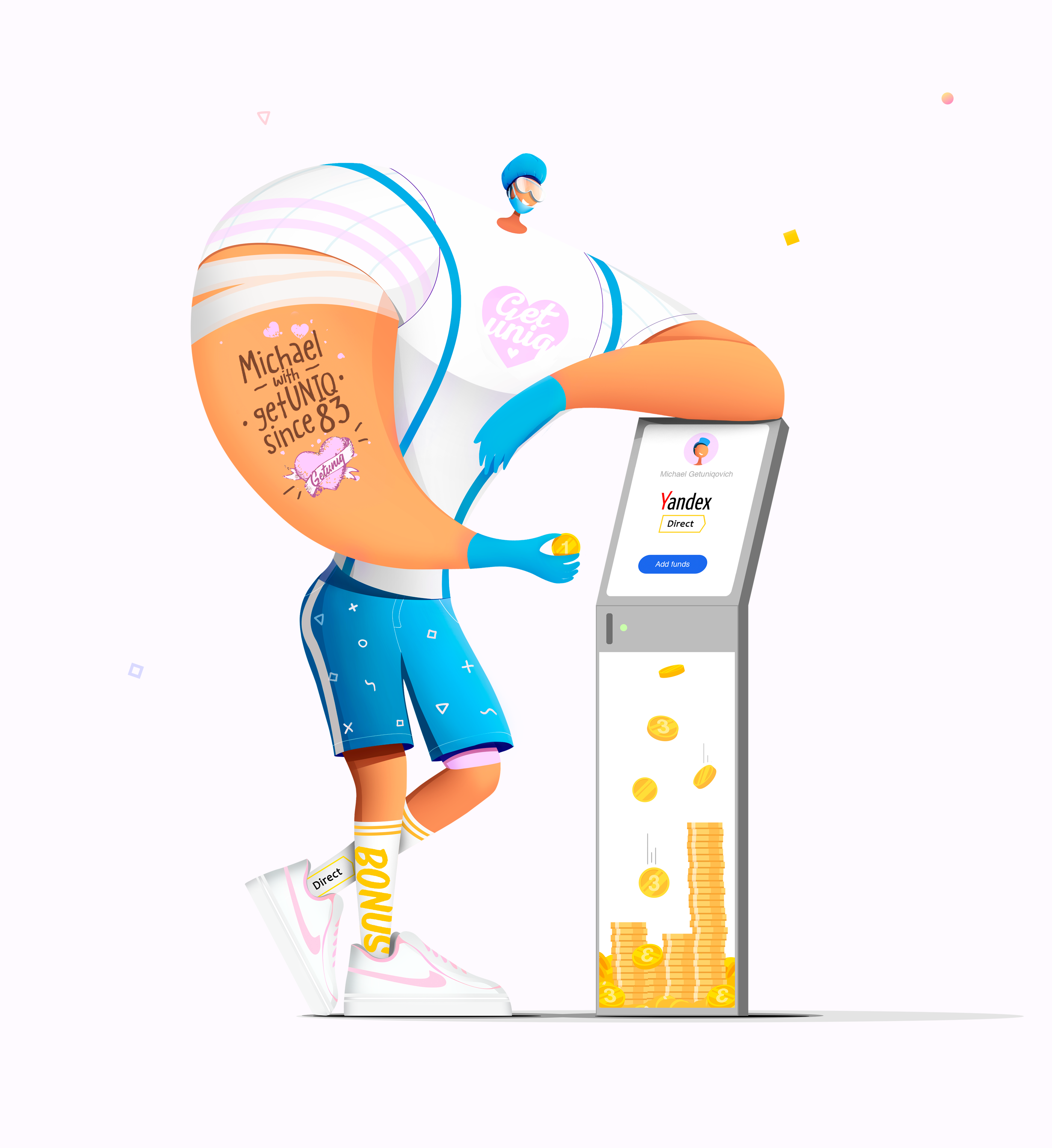 getUNIQ Illustration — Изображение №3 — Брендинг, Иллюстрация на Dprofile