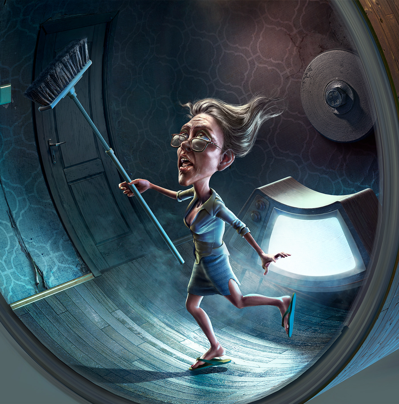 Morton: Hamster wheel - CHILDREN illustration — Изображение №5 — Иллюстрация, Маркетинг на Dprofile
