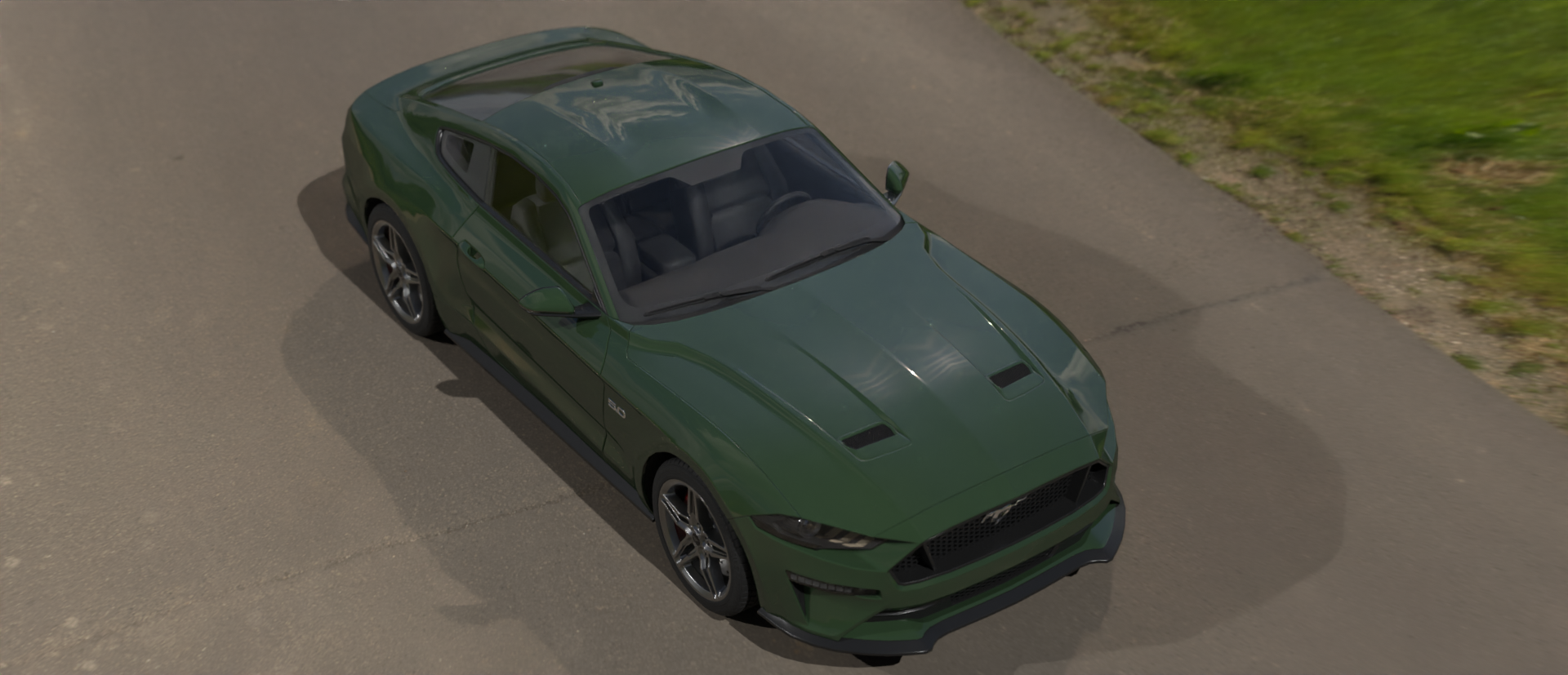 Ford Mustang 2015 — Изображение №3 — Графика, 3D на Dprofile