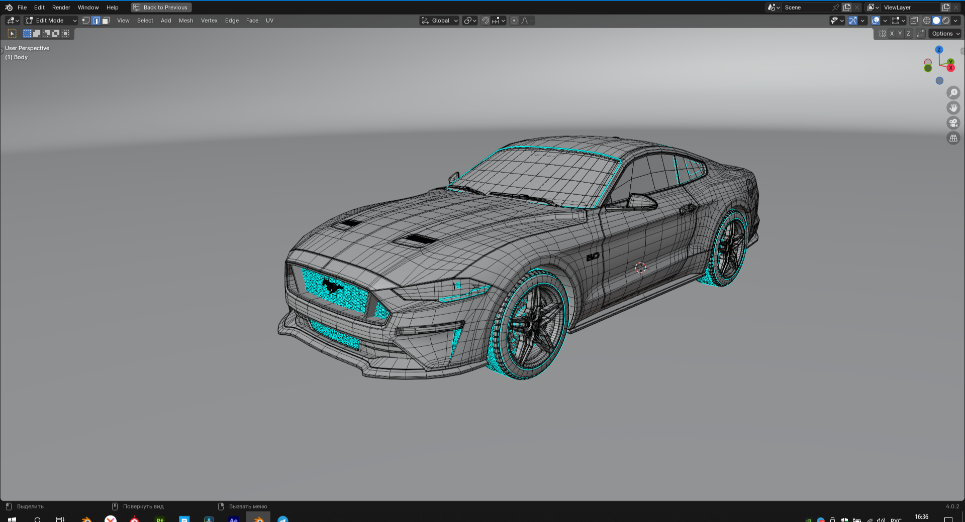 Ford Mustang 2015 — Изображение №13 — Графика, 3D на Dprofile
