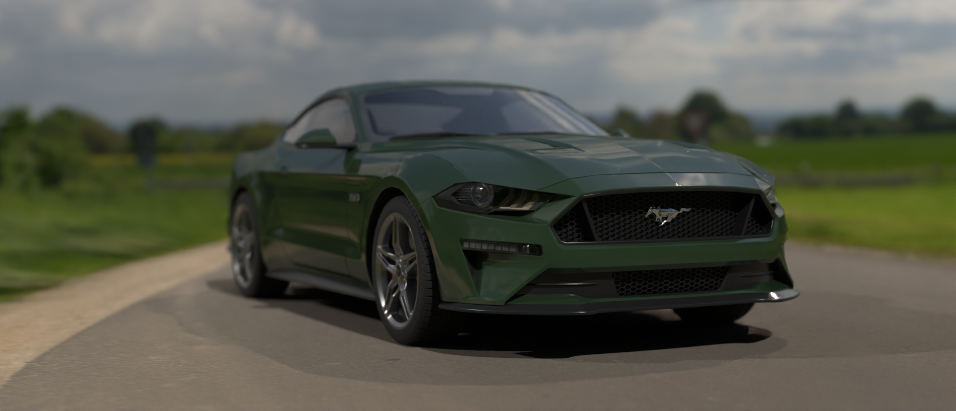 Ford Mustang 2015 — Изображение №2 — Графика, 3D на Dprofile