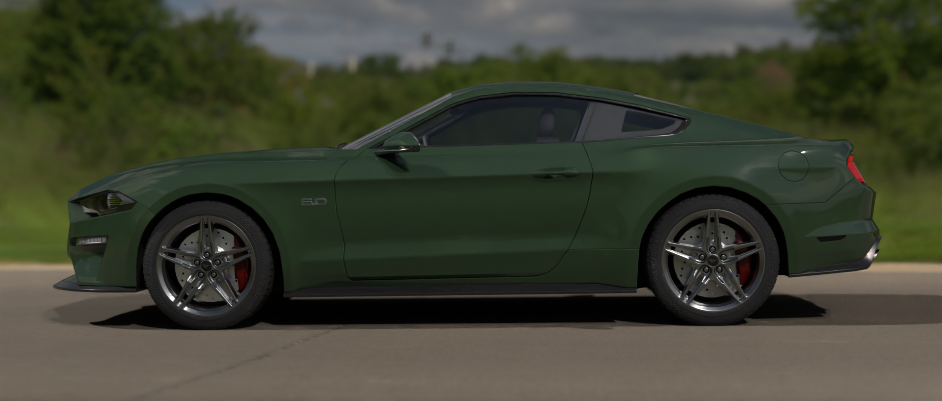 Ford Mustang 2015 — Изображение №5 — Графика, 3D на Dprofile