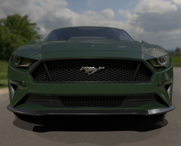 Ford Mustang 2015 — Графика, 3D на Dprofile