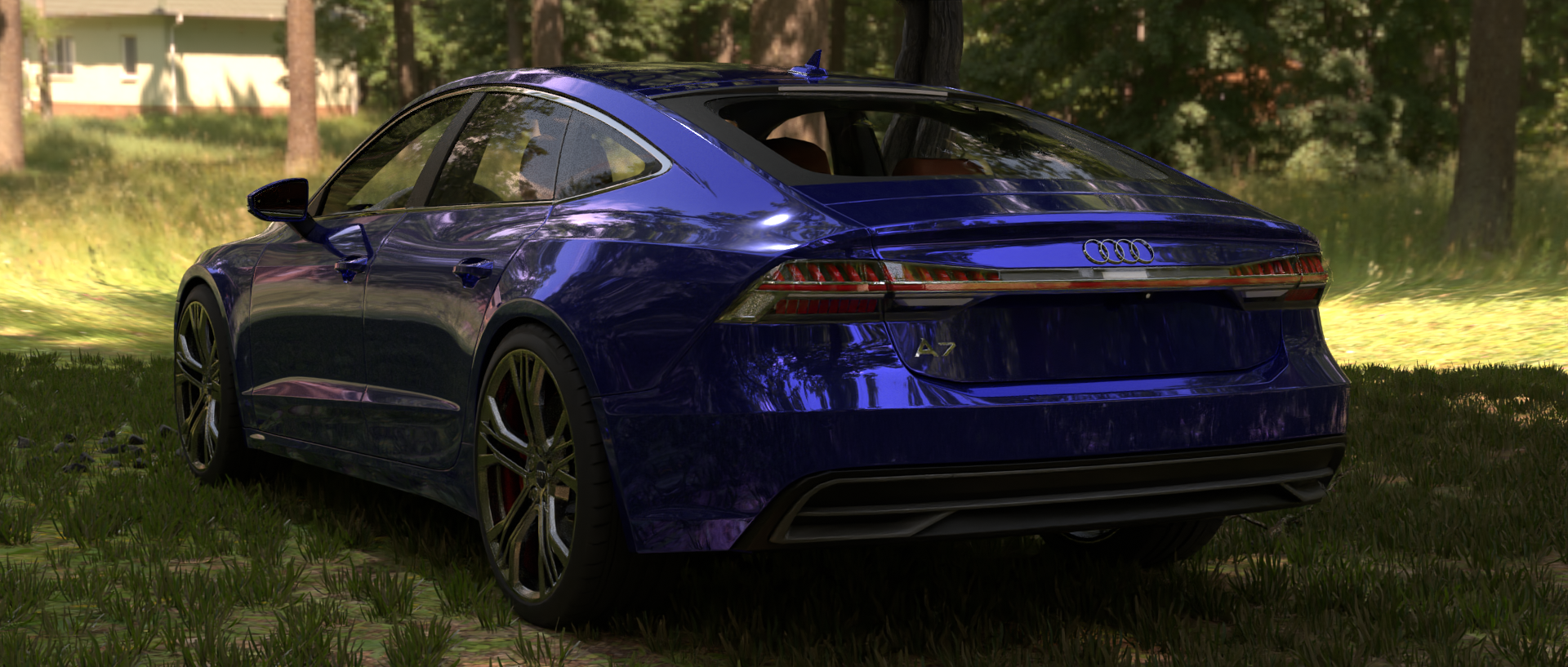 Audi A7 — Изображение №3 — Графика, 3D на Dprofile
