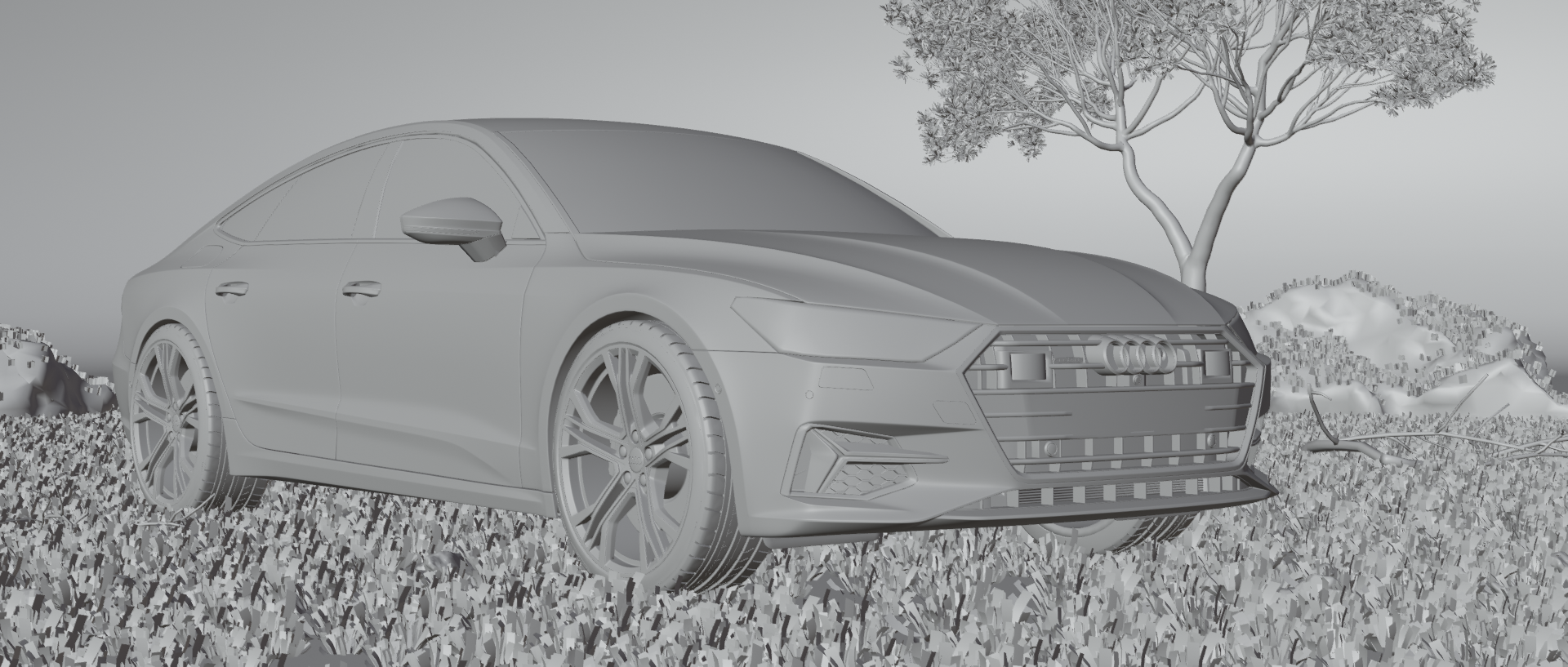 Audi A7 — Изображение №6 — Графика, 3D на Dprofile