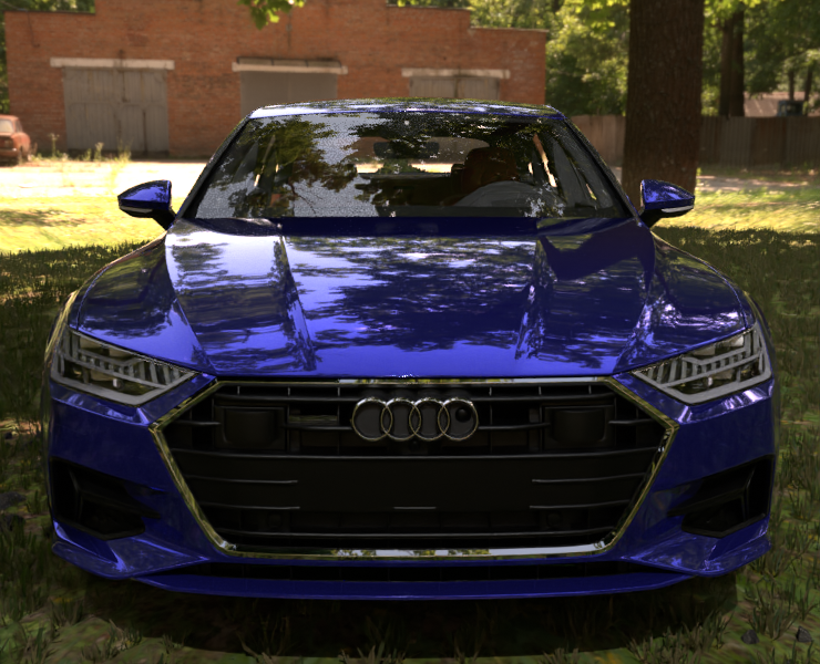 Audi A7 — Графика, 3D на Dprofile