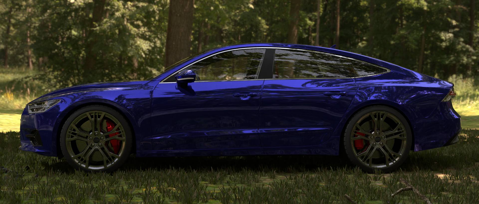 Audi A7 — Изображение №5 — Графика, 3D на Dprofile