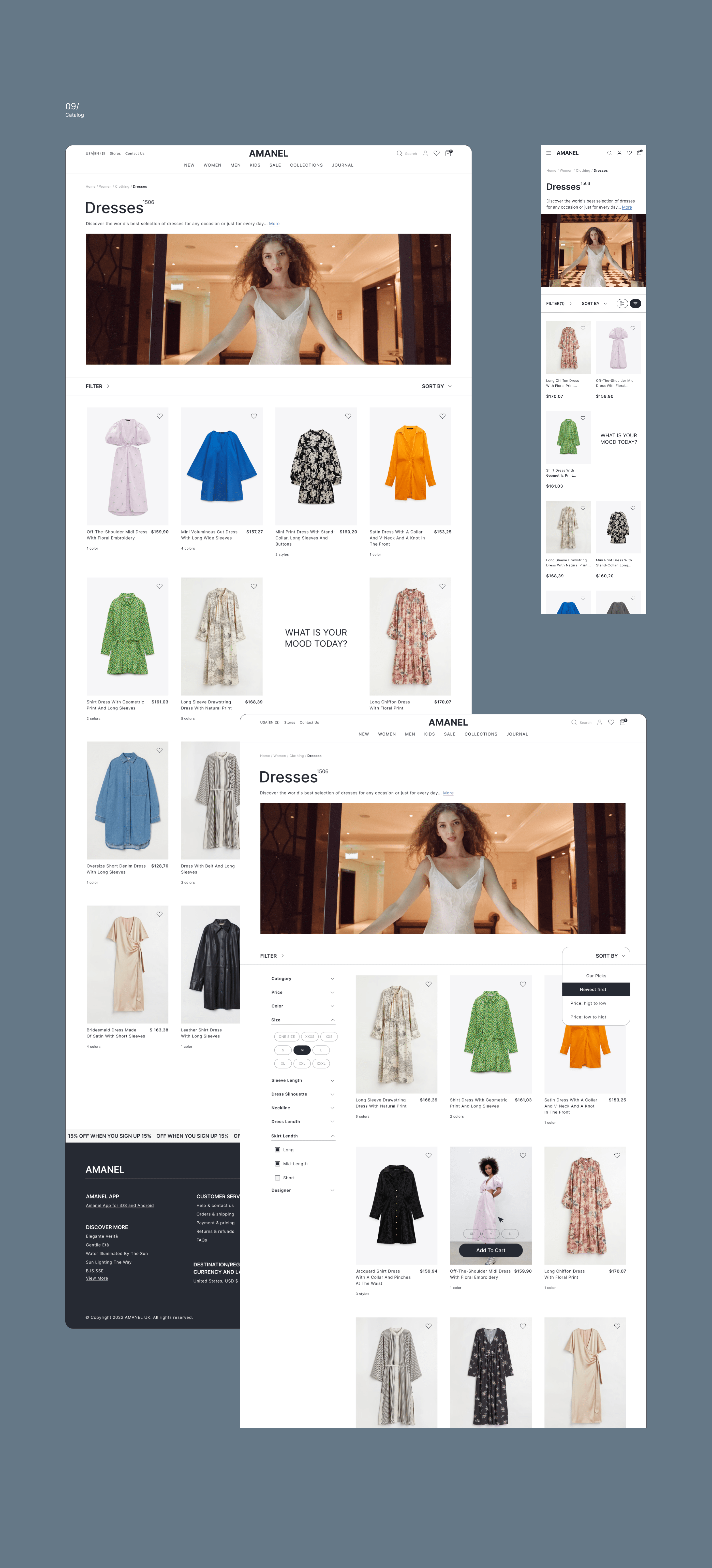 AMANEL | UI | STORE — Изображение №11 — Интерфейсы на Dprofile