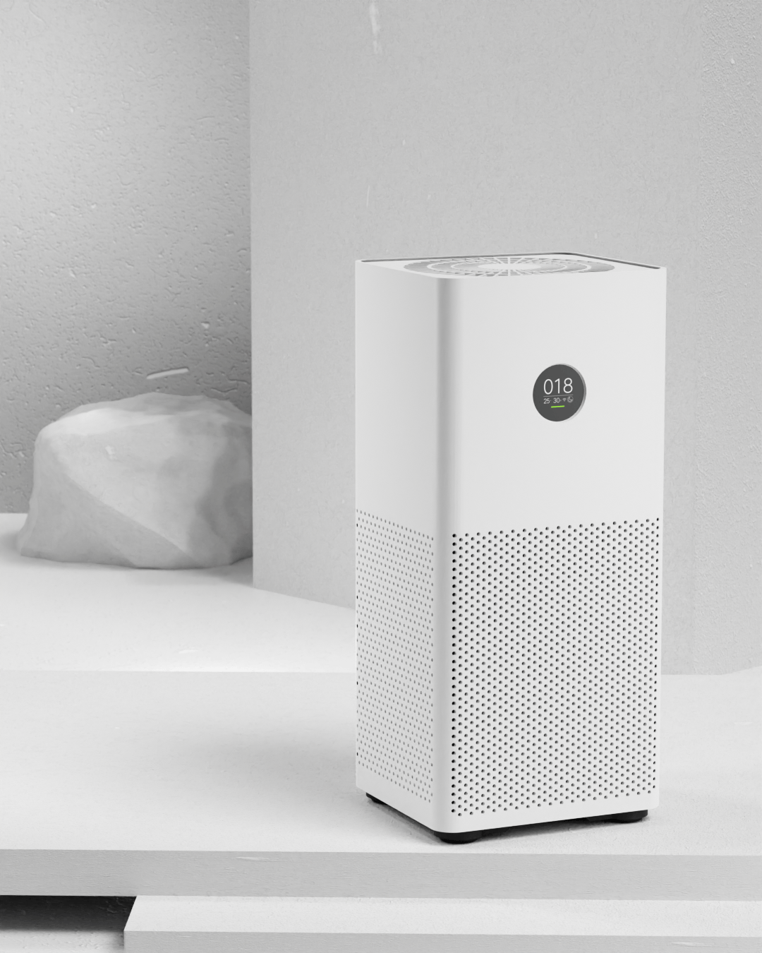 Air Purifier Xiaomi (non-commercial project) — Изображение №5 — Интерфейсы, 3D на Dprofile