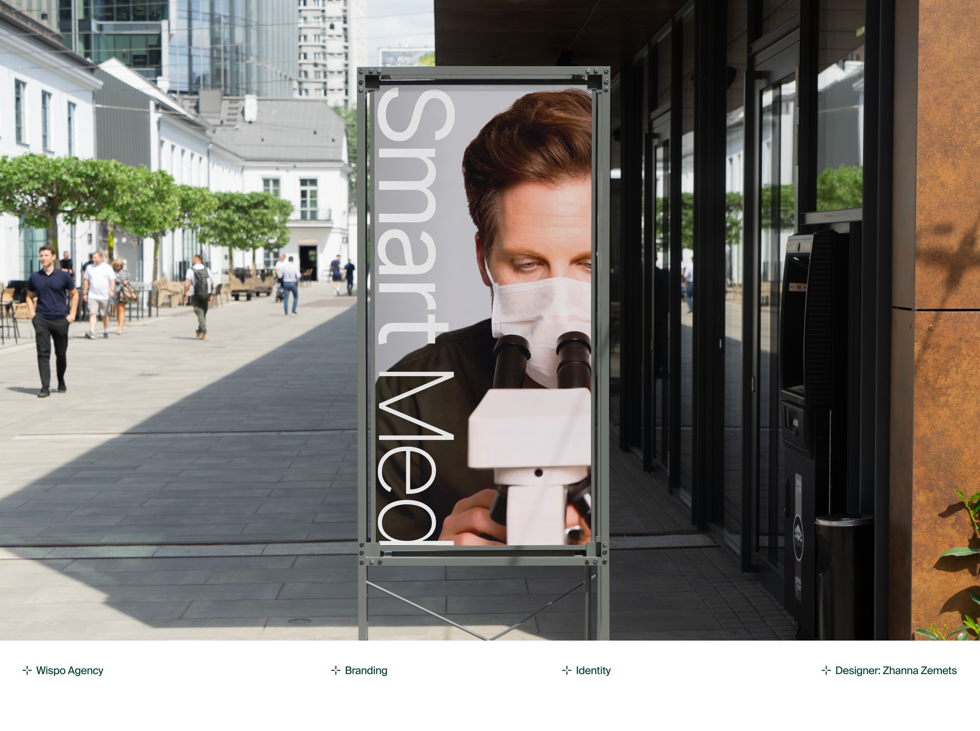 SmartMed Clinics. Branding, Logo-design & Web-concept. — Изображение №1 — Брендинг на Dprofile