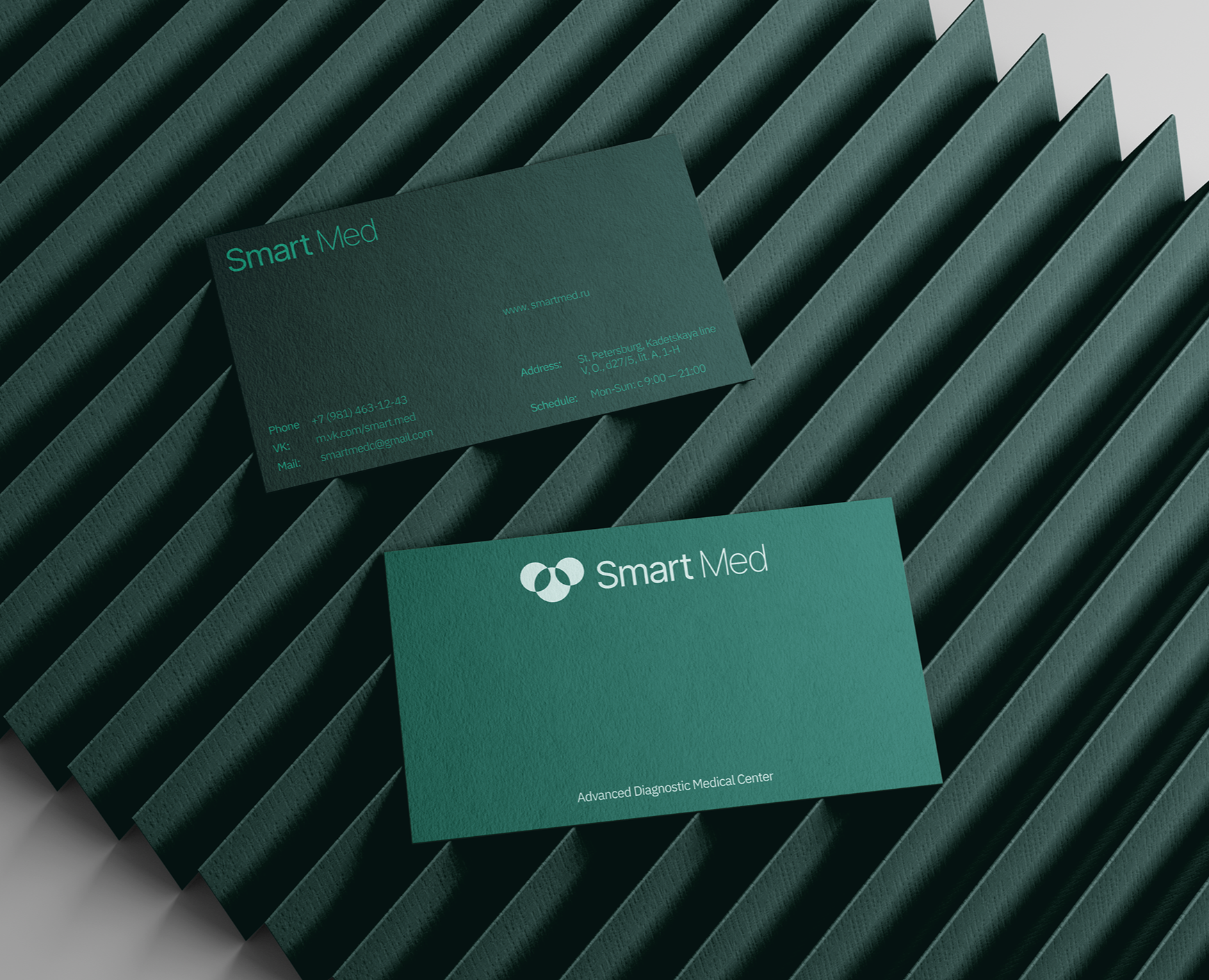 SmartMed Clinics. Branding, Logo-design & Web-concept. на Dprofile