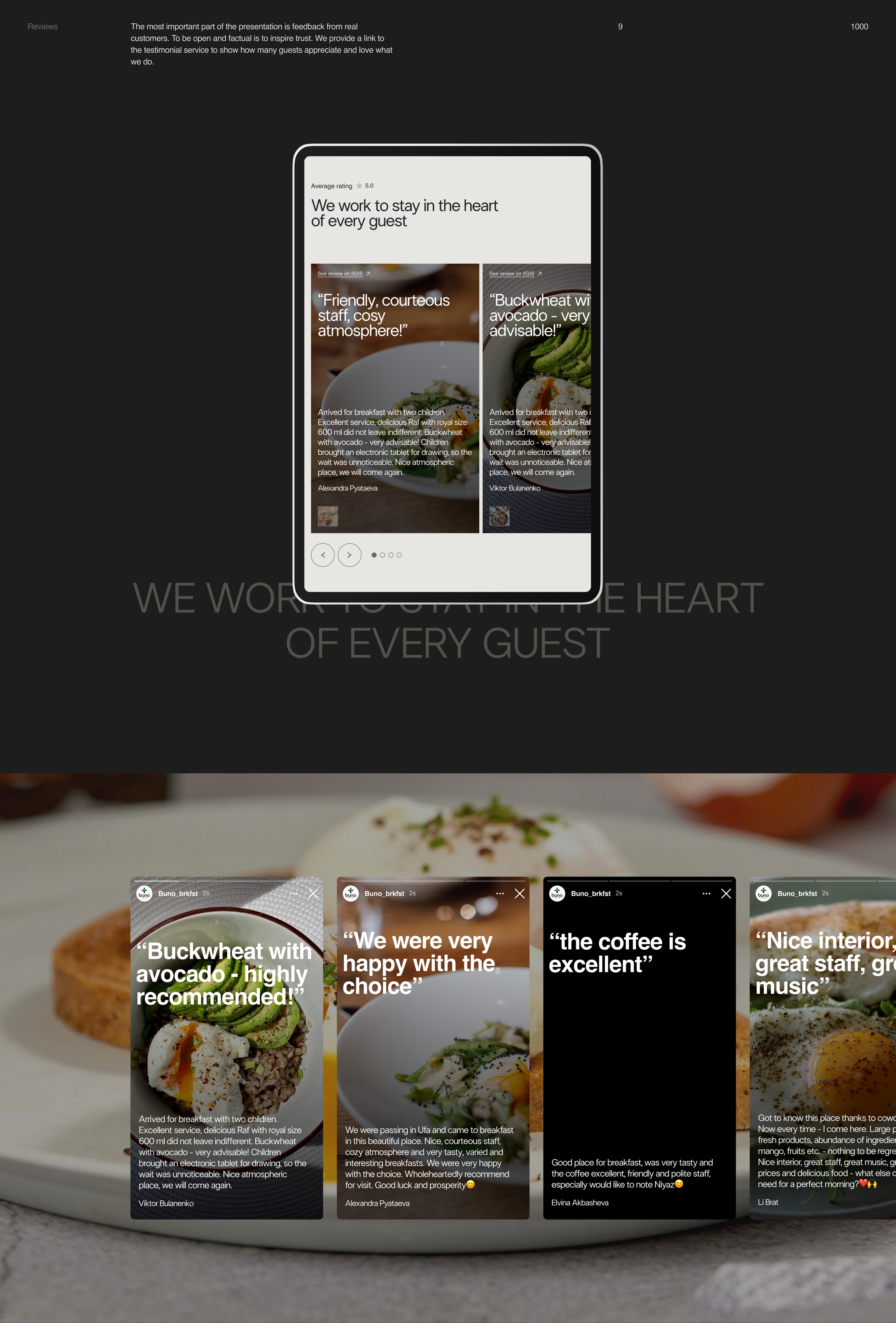 Buno. Web-site for the first breakfast cafe in Ufa. — Изображение №13 — Интерфейсы, Брендинг на Dprofile