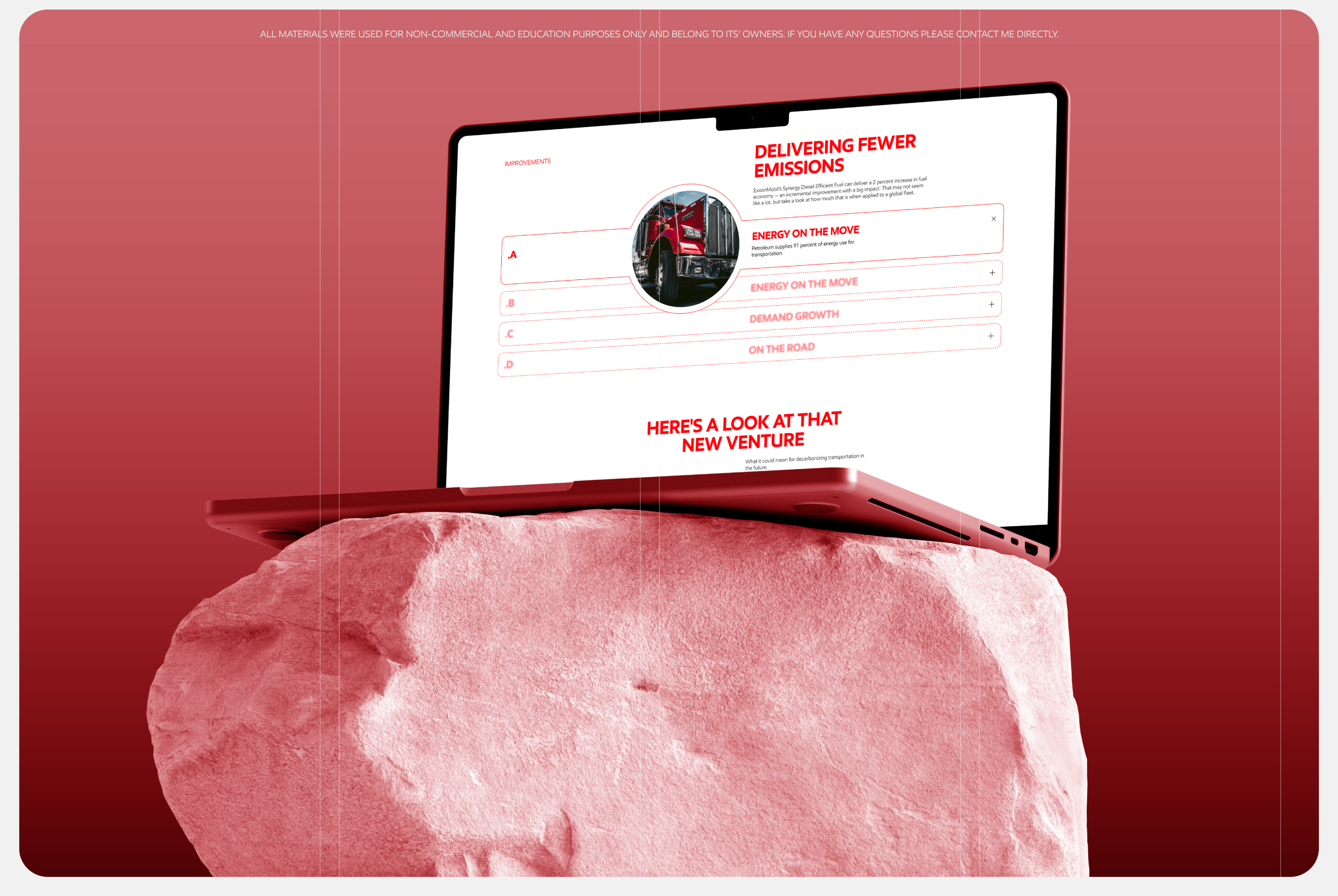 ExxonMobil | Corporate Website Redesign — Изображение №10 — Интерфейсы, 3D на Dprofile
