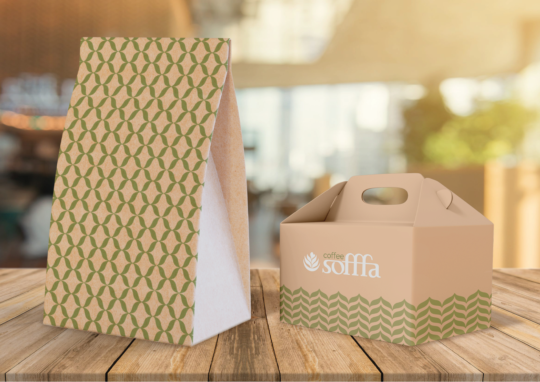 Логотип и  фирменный стиль сети кофеен Sofffa — Изображение №10 — Брендинг на Dprofile