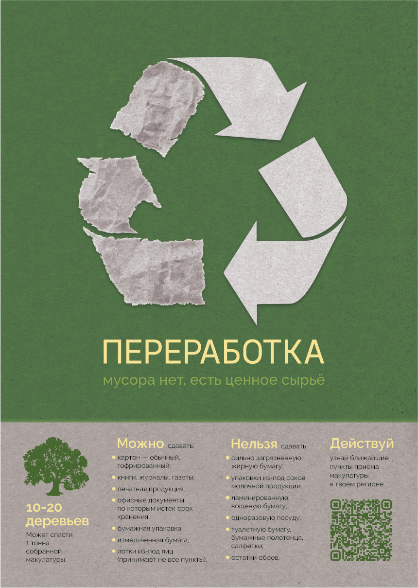 Эко-постер — Изображение №1 — Графика на Dprofile