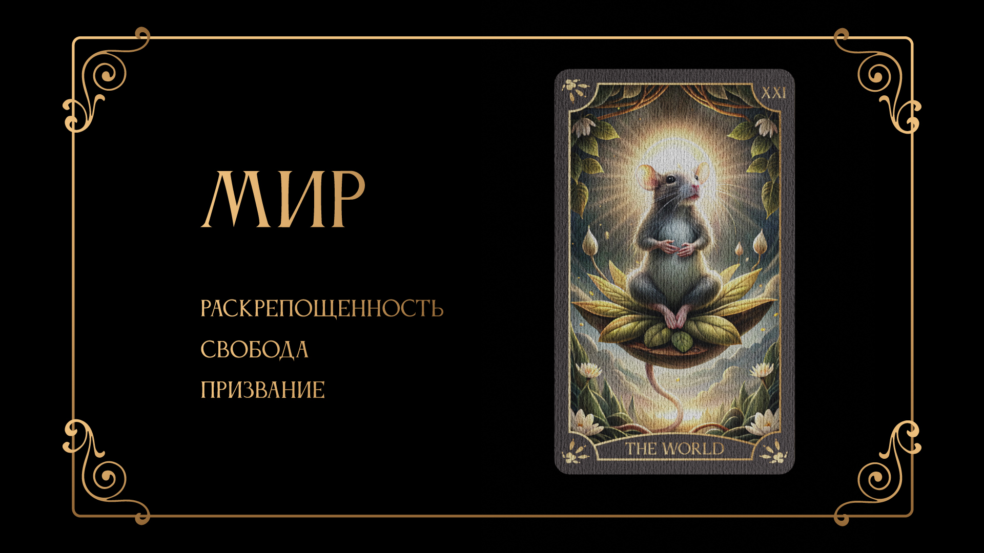 Дизайн 78 карт "Таро Крыс" — Изображение №17 — Иллюстрация, Графика на Dprofile