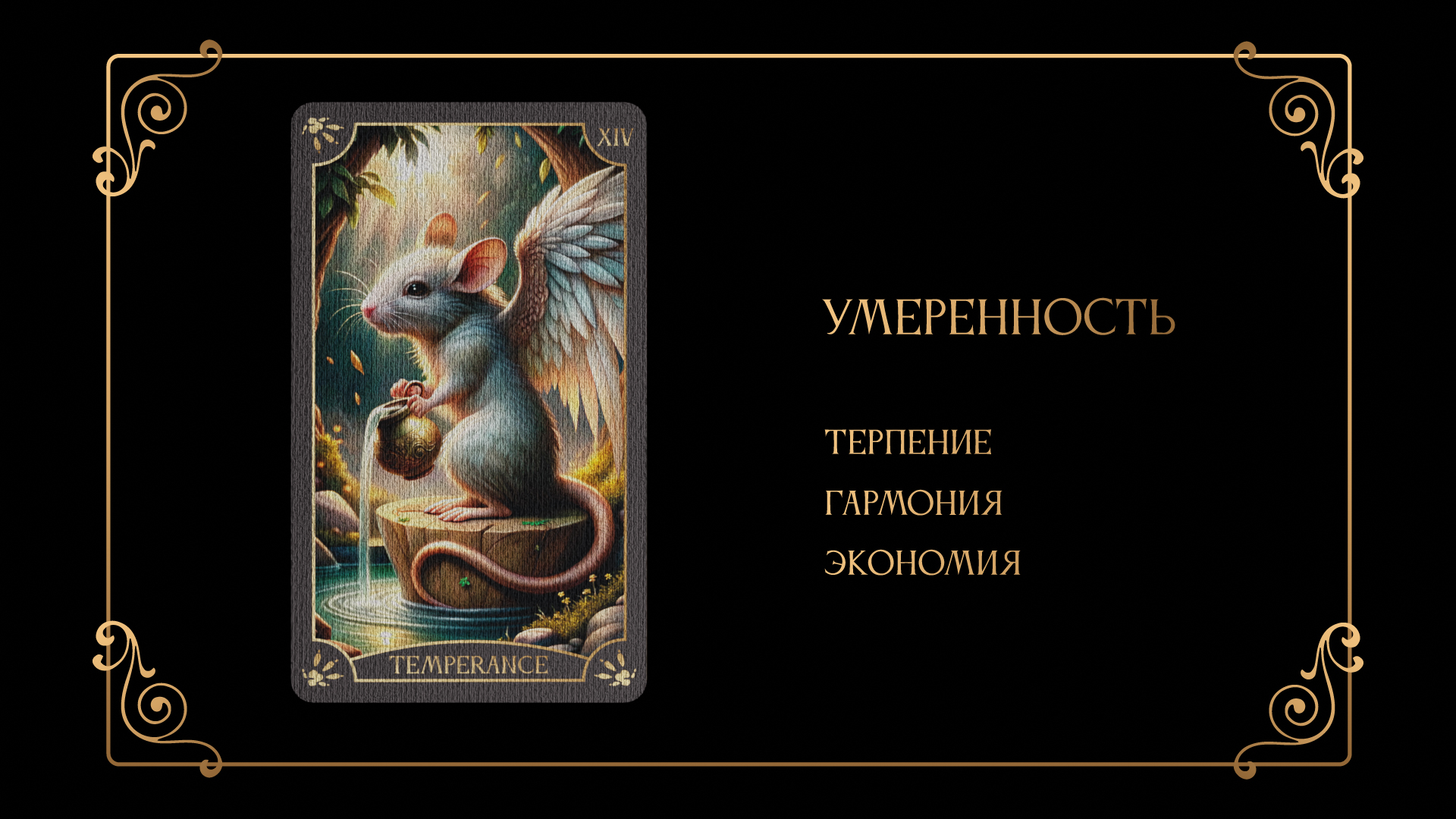 Дизайн 78 карт "Таро Крыс" — Изображение №27 — Иллюстрация, Графика на Dprofile