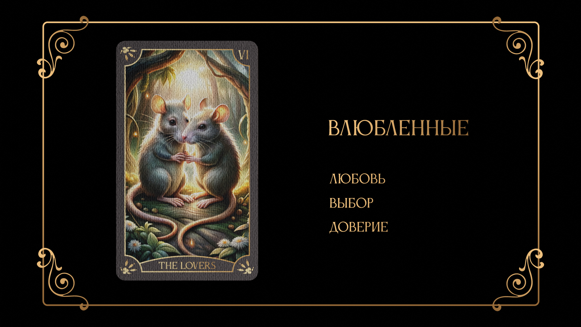 Дизайн 78 карт "Таро Крыс" — Изображение №18 — Иллюстрация, Графика на Dprofile