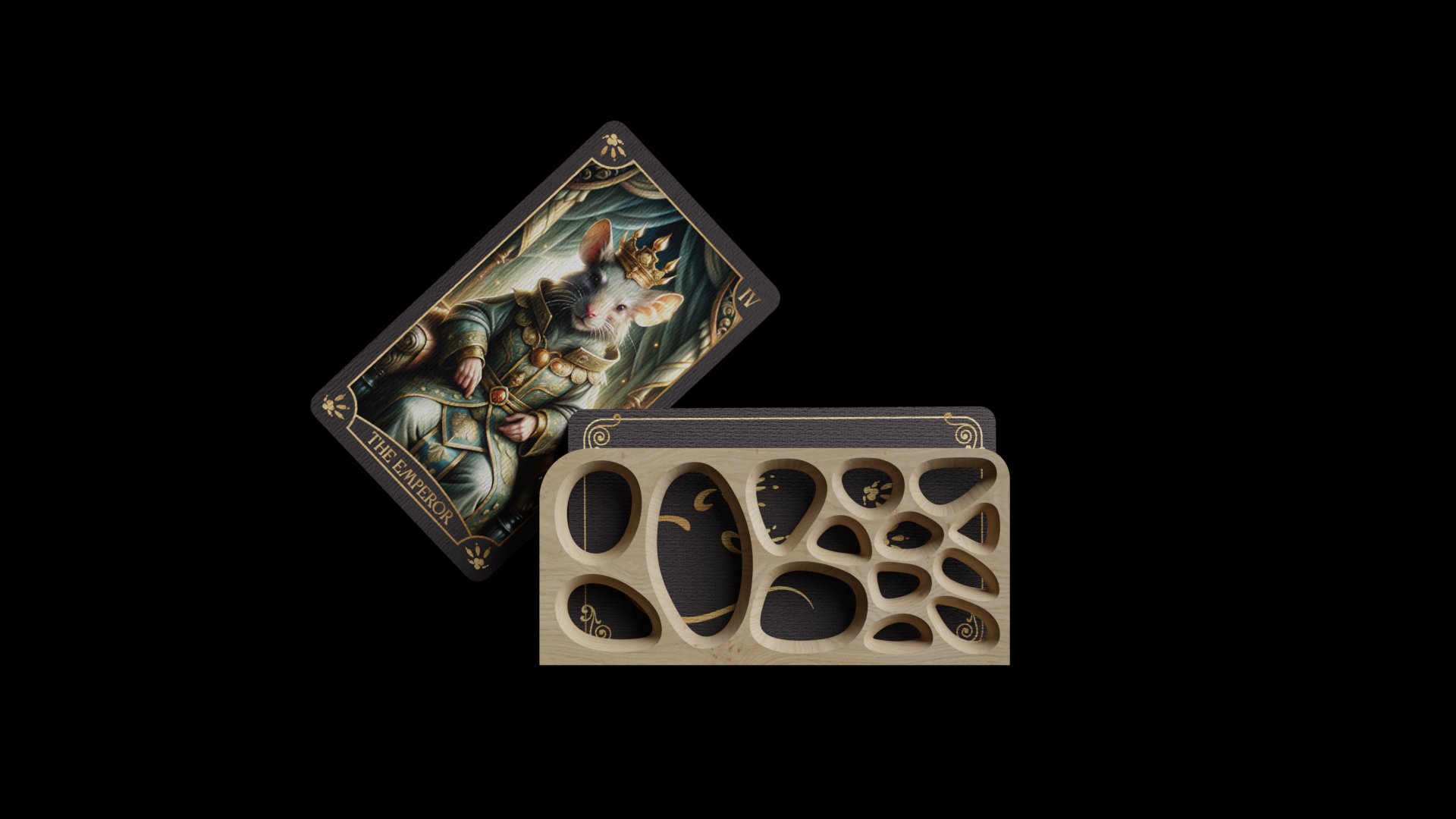 Дизайн 78 карт "Таро Крыс" — Изображение №21 — Иллюстрация, Графика на Dprofile