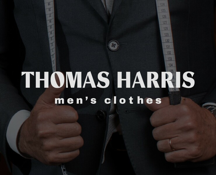 THOMAS HARRIS Men's clothes — Брендинг, Анимация на Dprofile