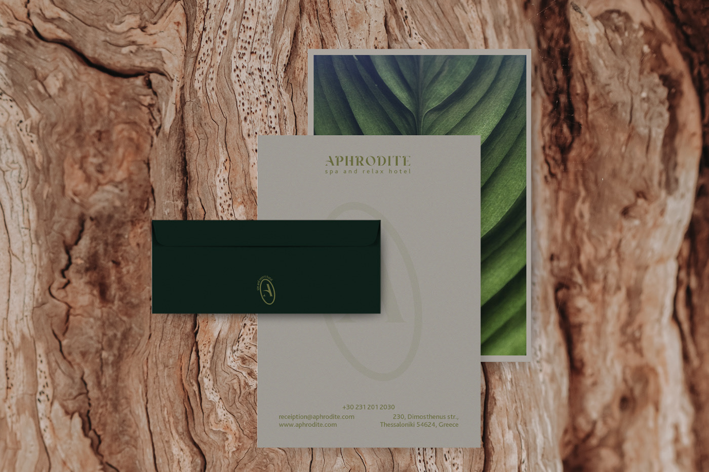 APHRODITE spa and relax hotel — Изображение №5 — Брендинг, Графика на Dprofile