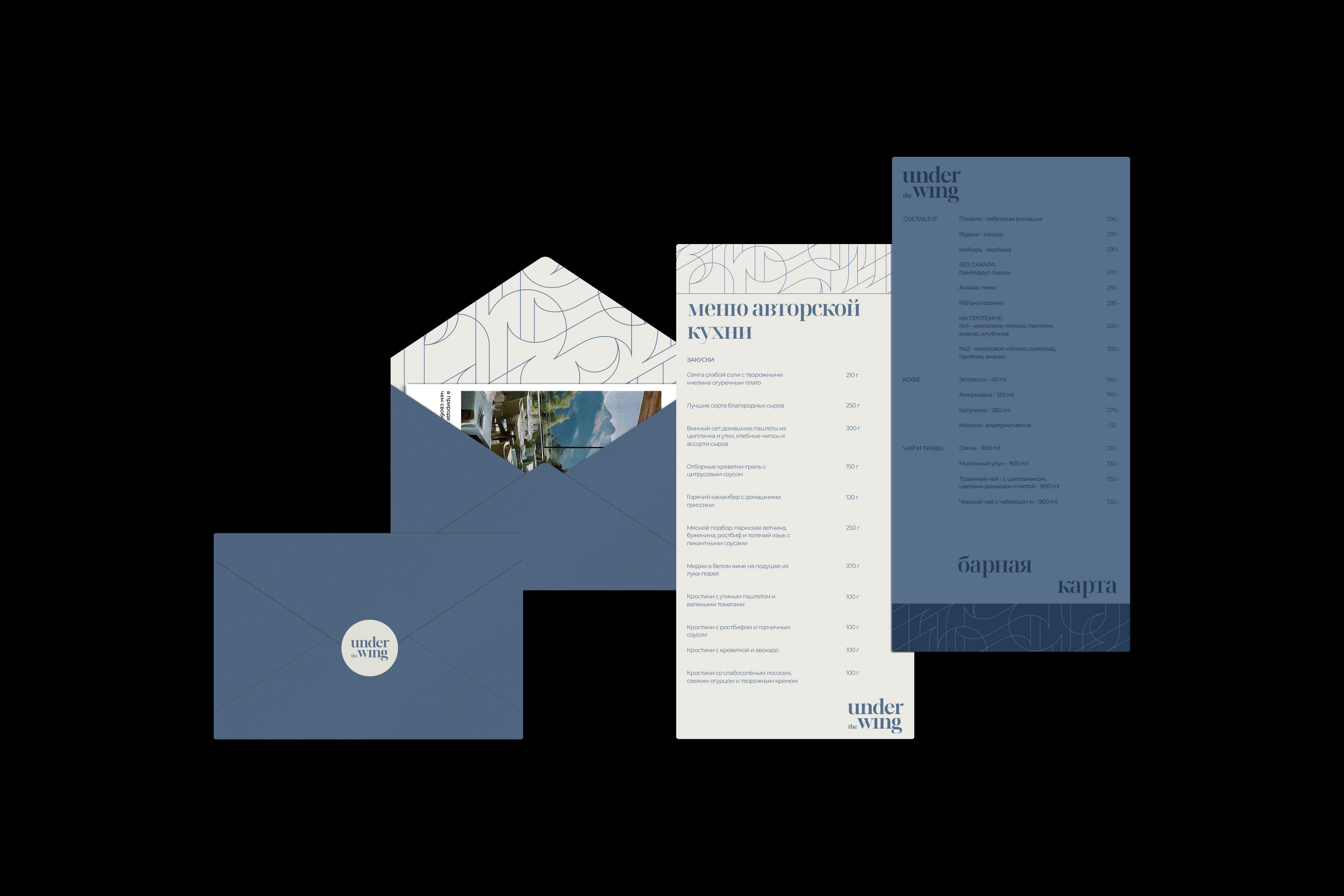 UNDER THE WING — Изображение №2 — Брендинг, Маркетинг на Dprofile