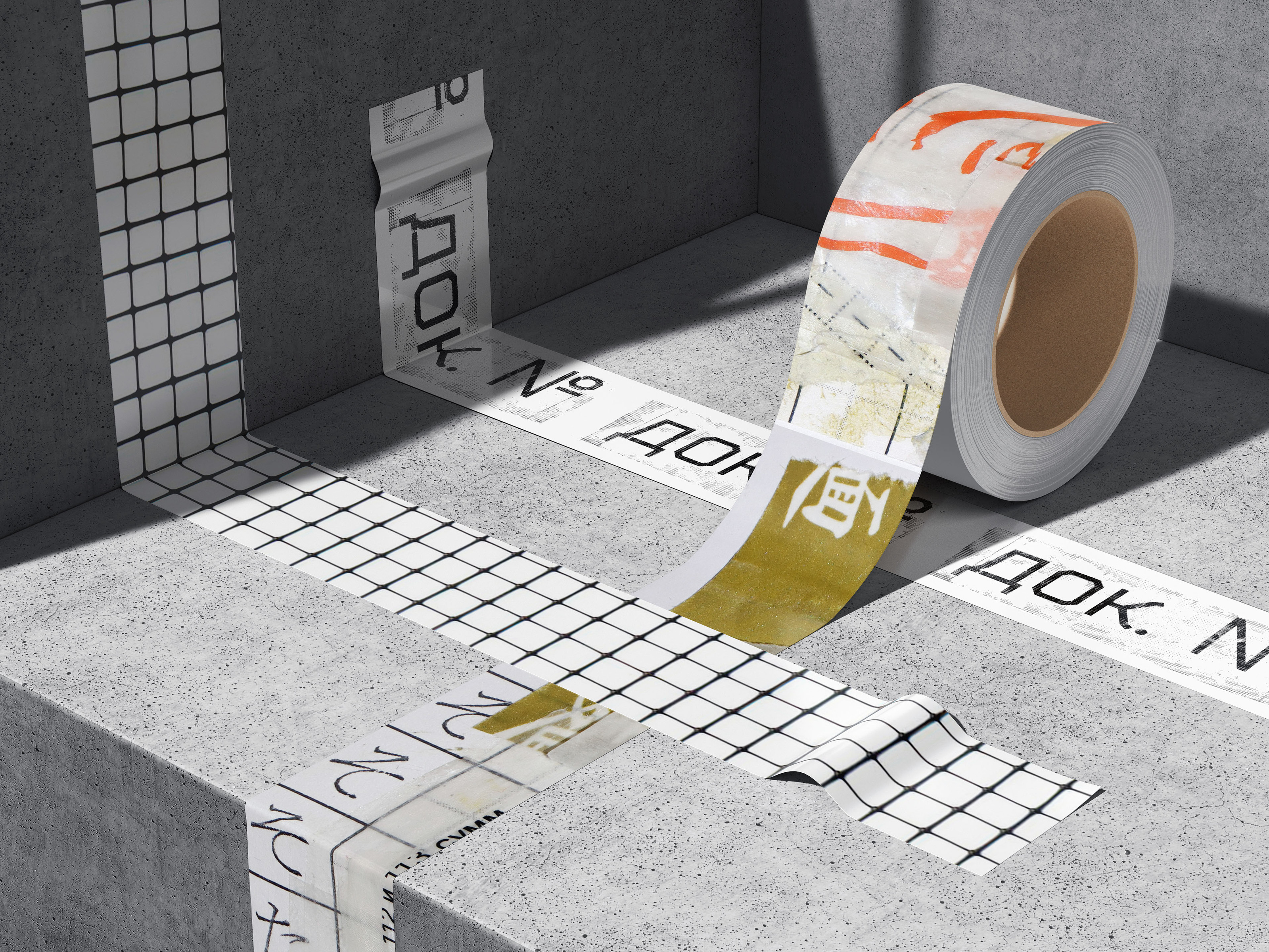 концепт айдентики издательства «‎док. №»‎ — Изображение №8 — Брендинг, Графика на Dprofile