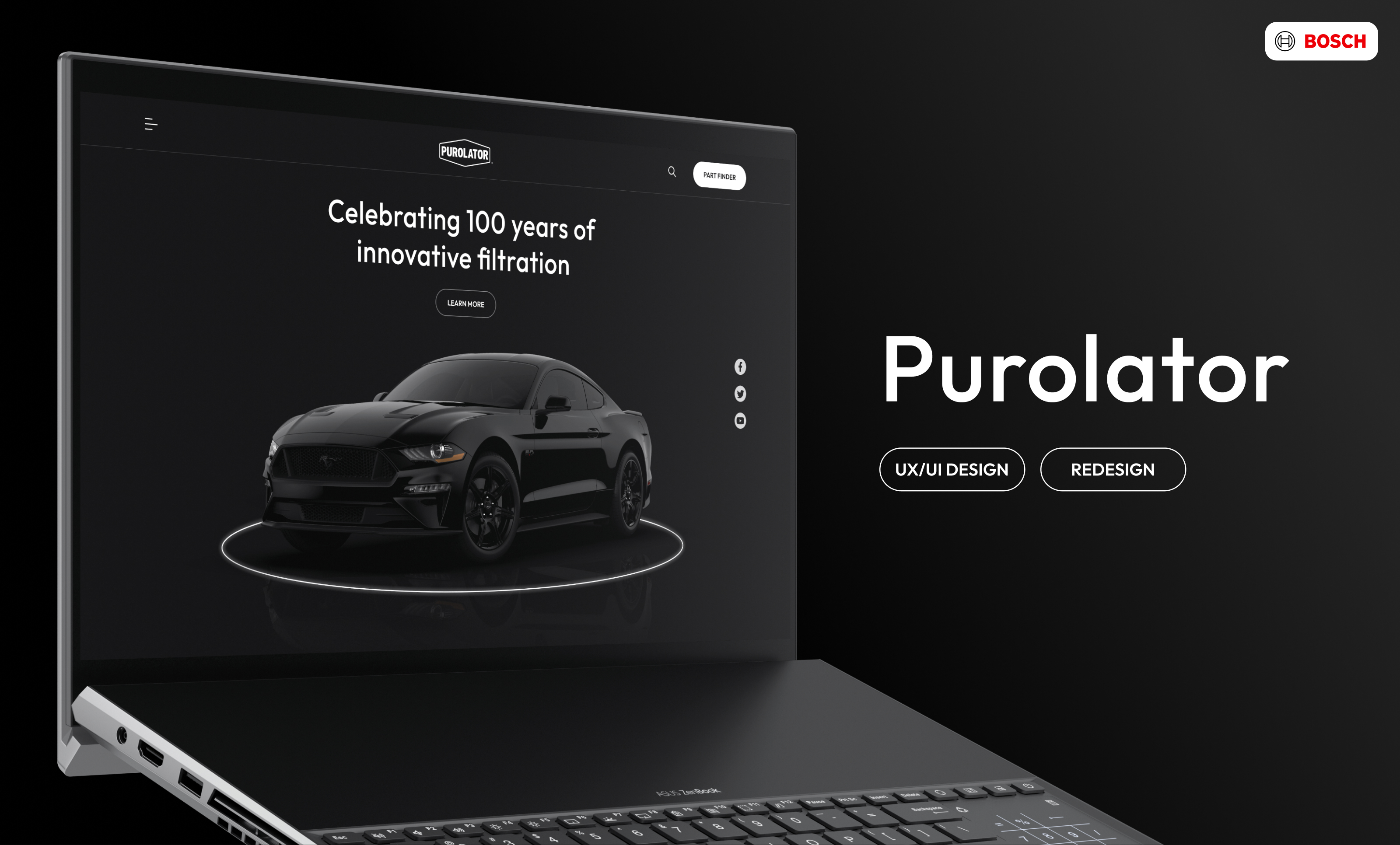 Purolator │ Web — Изображение №1 — Интерфейсы, Маркетинг на Dprofile