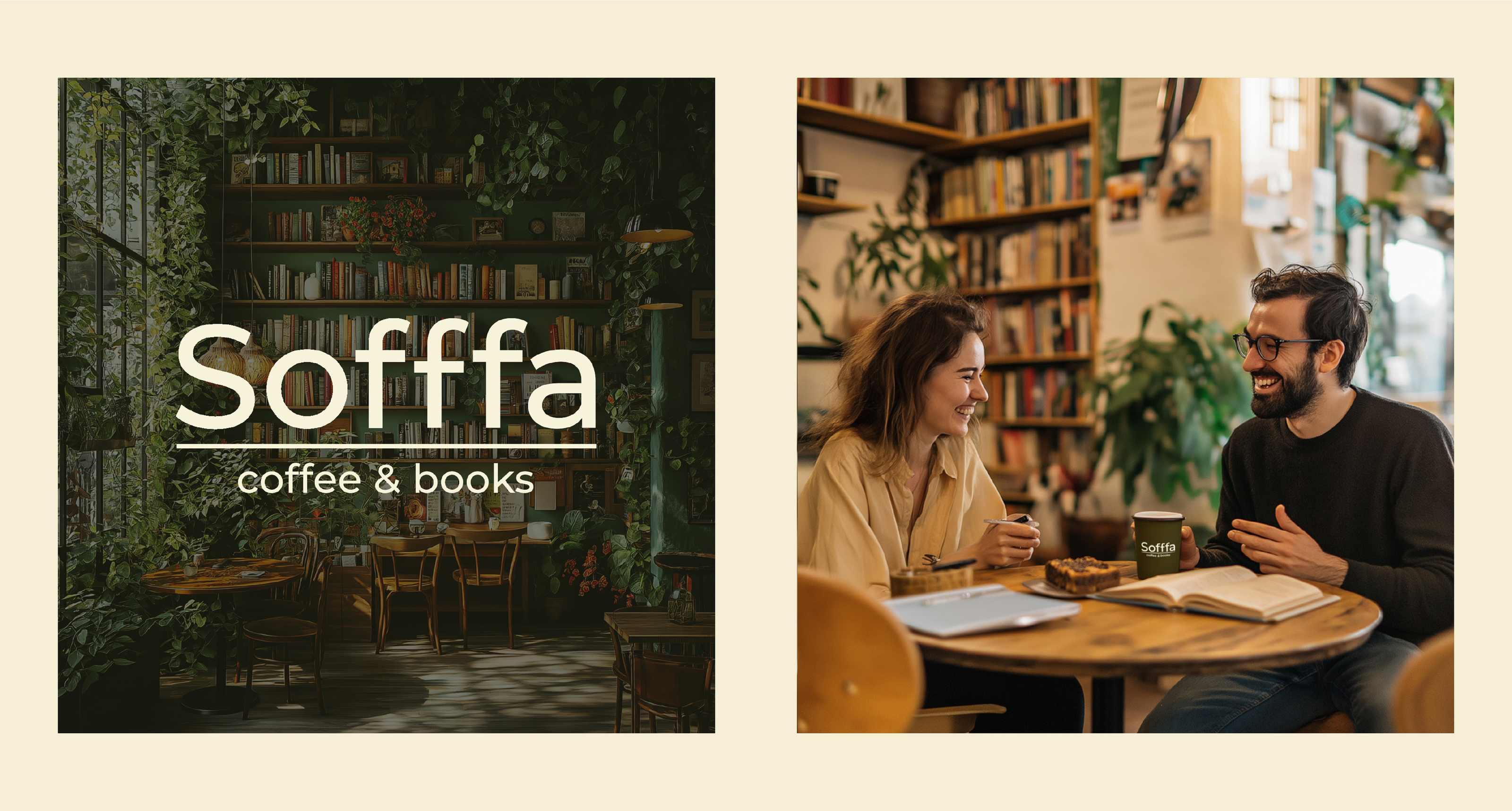 Фирменный стиль кафе-библиотеки — Изображение №9 — Брендинг на Dprofile
