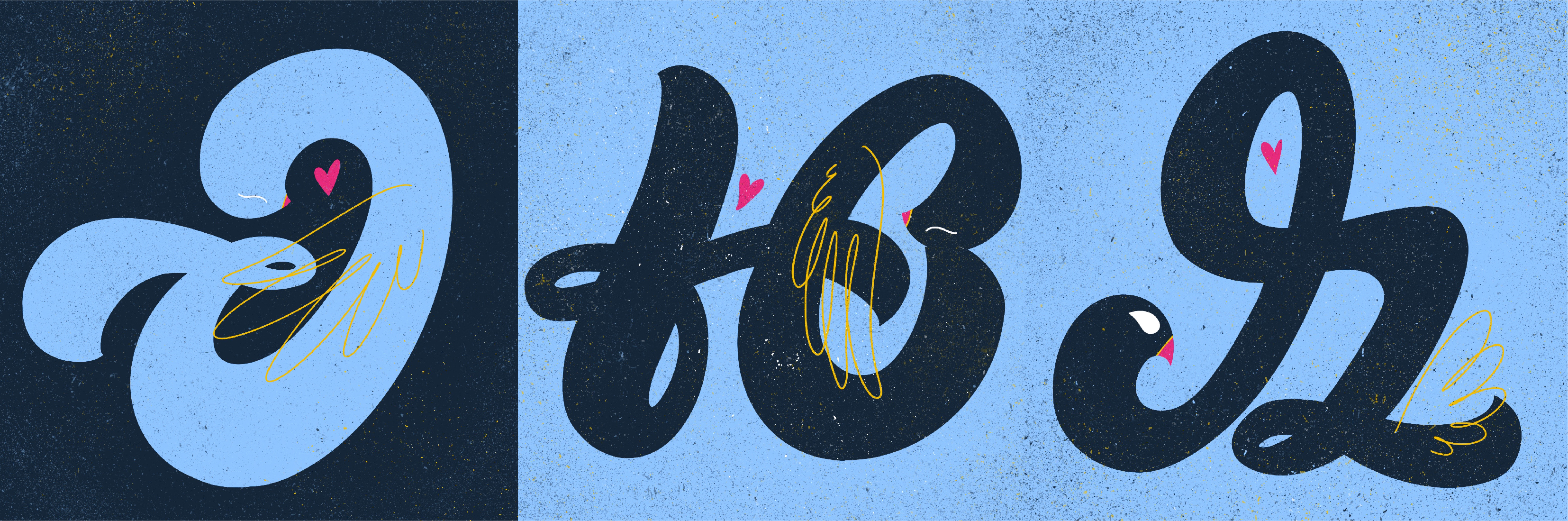 Буквальный челлендж| 33 буквы русского алфавита — Изображение №7 — Иллюстрация, Графика на Dprofile