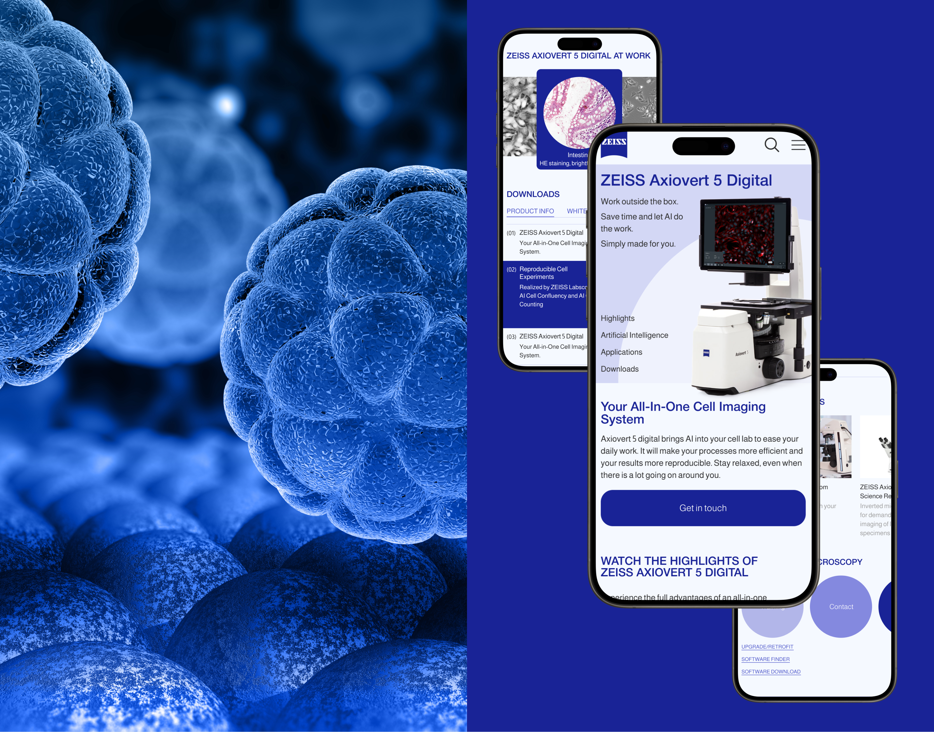ZEISS | Corporate website redesign — Изображение №9 — Интерфейсы на Dprofile