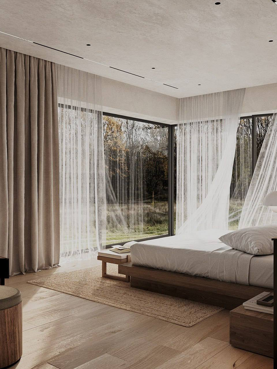 Интерьер мастер-спальни для загородного дома — Изображение №5 — 3D на Dprofile