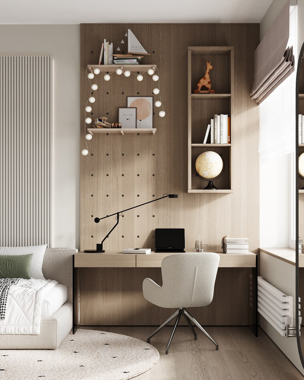 Интерьер комнаты для девочки-подростка — Изображение №5 — Иллюстрация, 3D на Dprofile