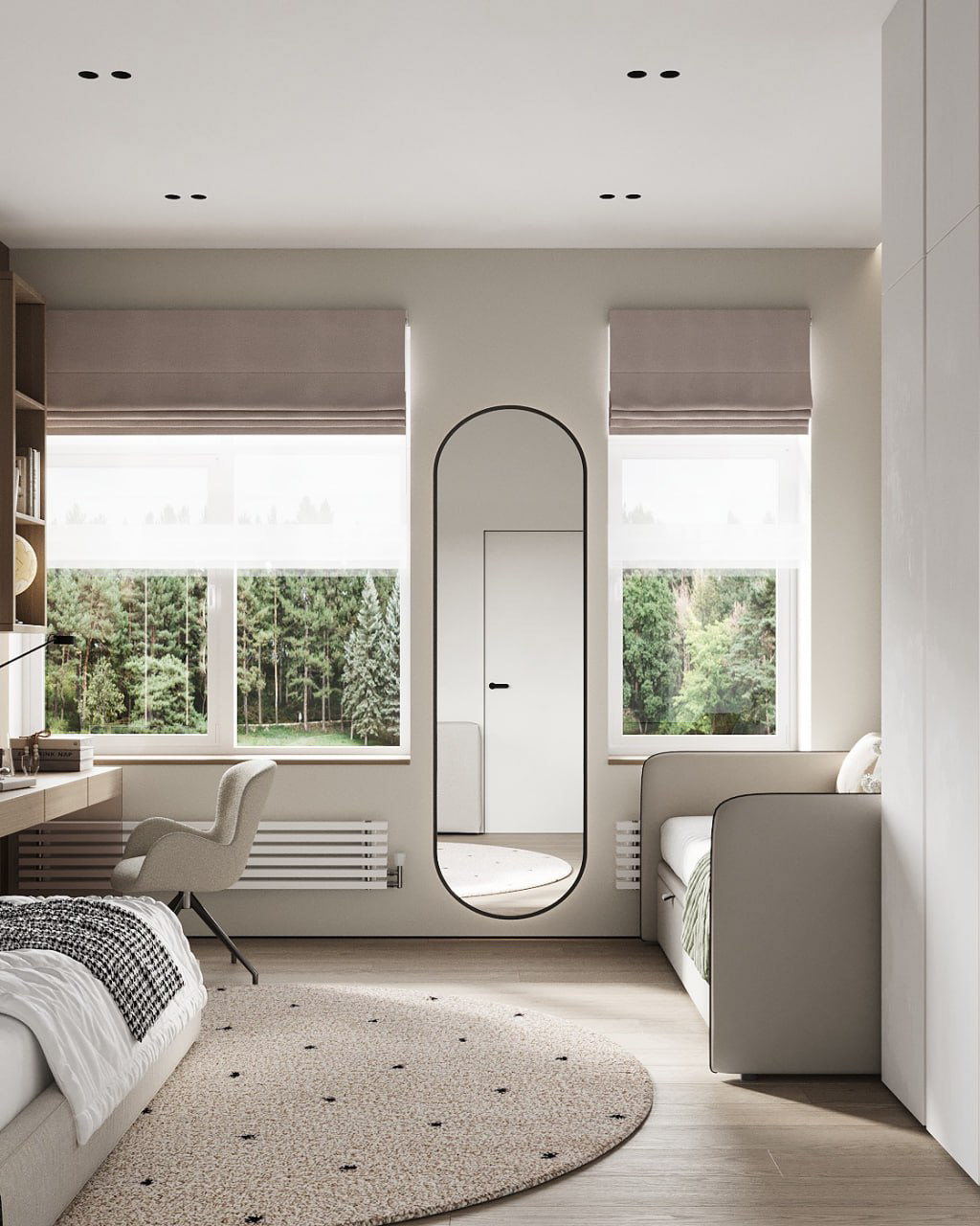 Интерьер комнаты для девочки-подростка — Изображение №6 — Иллюстрация, 3D на Dprofile