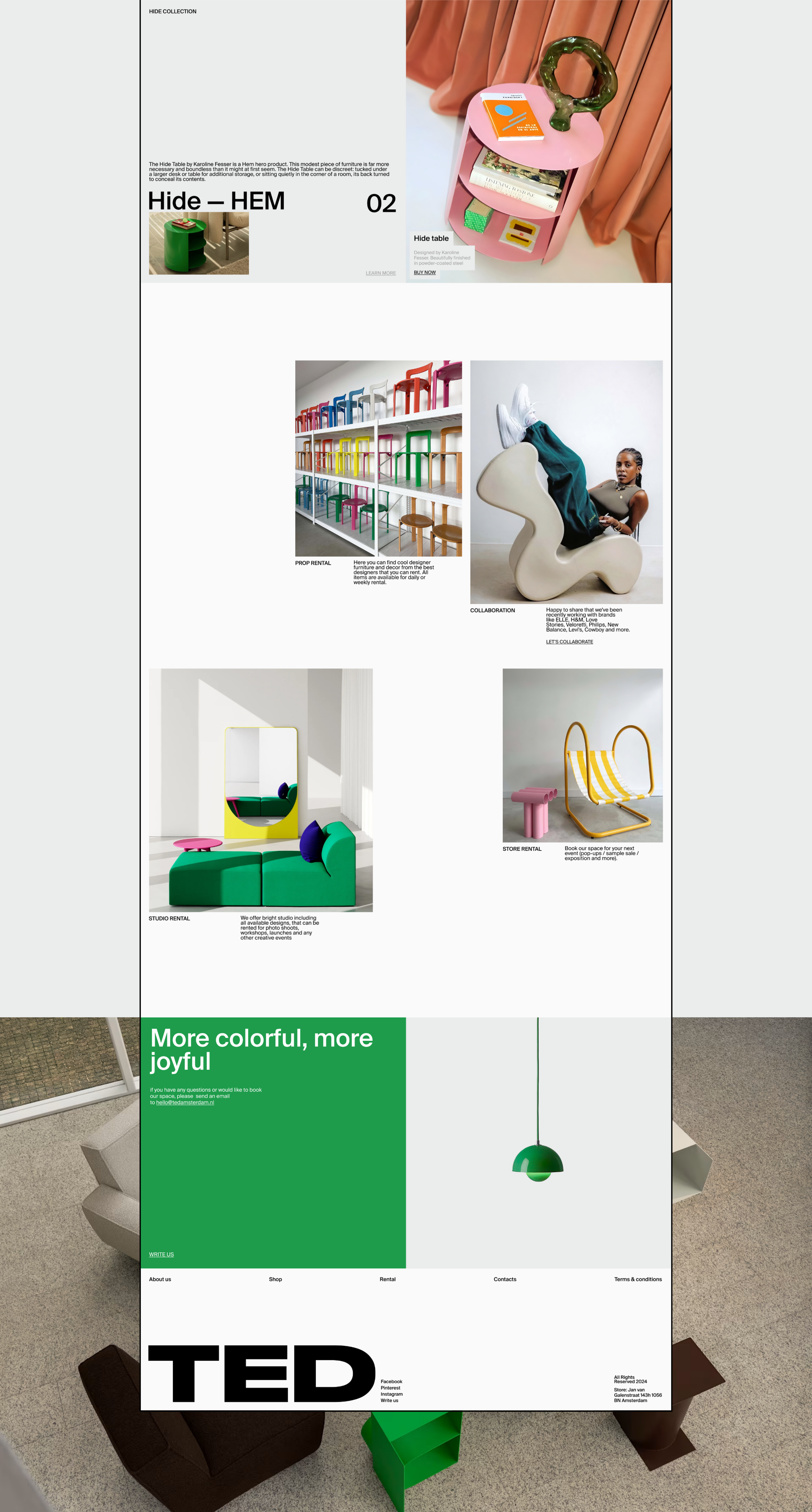Ted./E-commerce/Web-design — Изображение №3 — Интерфейсы на Dprofile